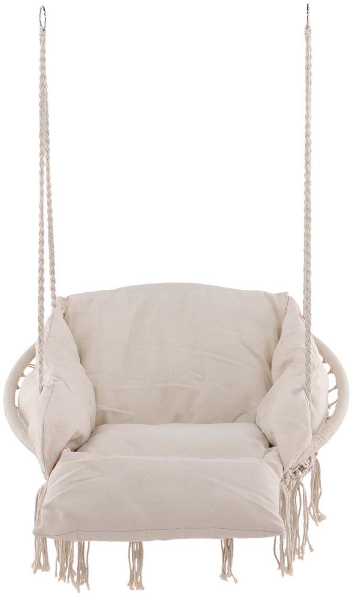 Genießen Sie entspannte Stunden im Freien mit der Hamtic Hollywoodschaukel von Venture Home – stilvoll, wetterfest und komfortabel für bis zu drei Personen.