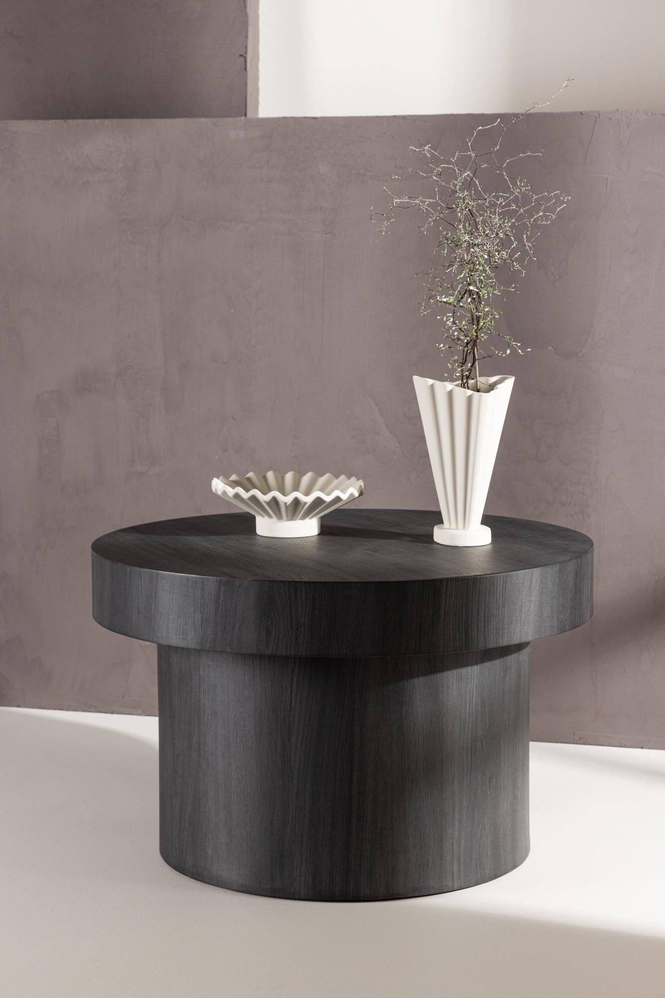 Moderner Malung Couchtisch von Venture Home, 80x50 cm, stilvoll weiss.