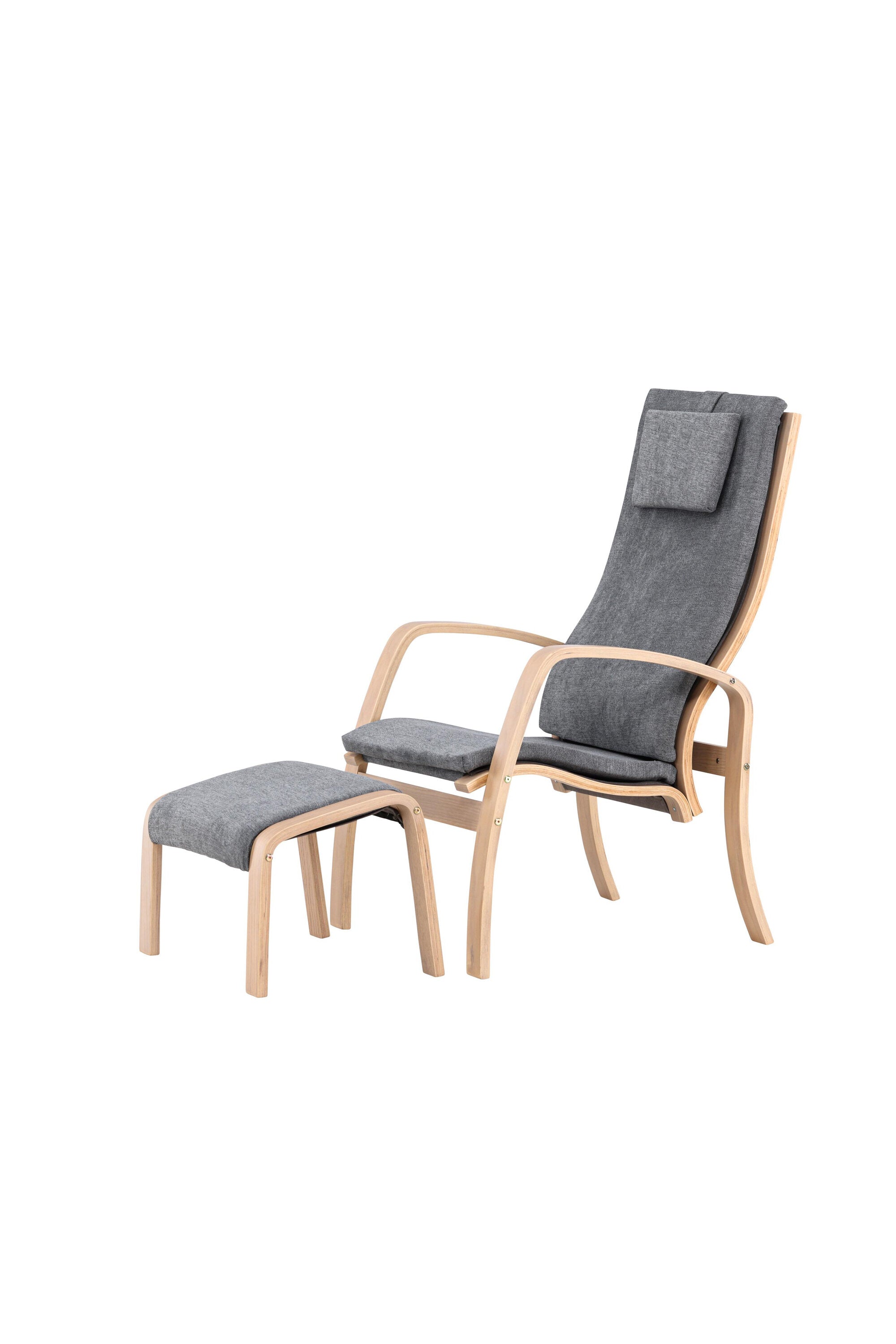 Grötö Lounge Stuhl in Beige/Dunkelgrau präsentiert im Onlineshop von KAQTU Design AG. Sessel ist von Venture Home