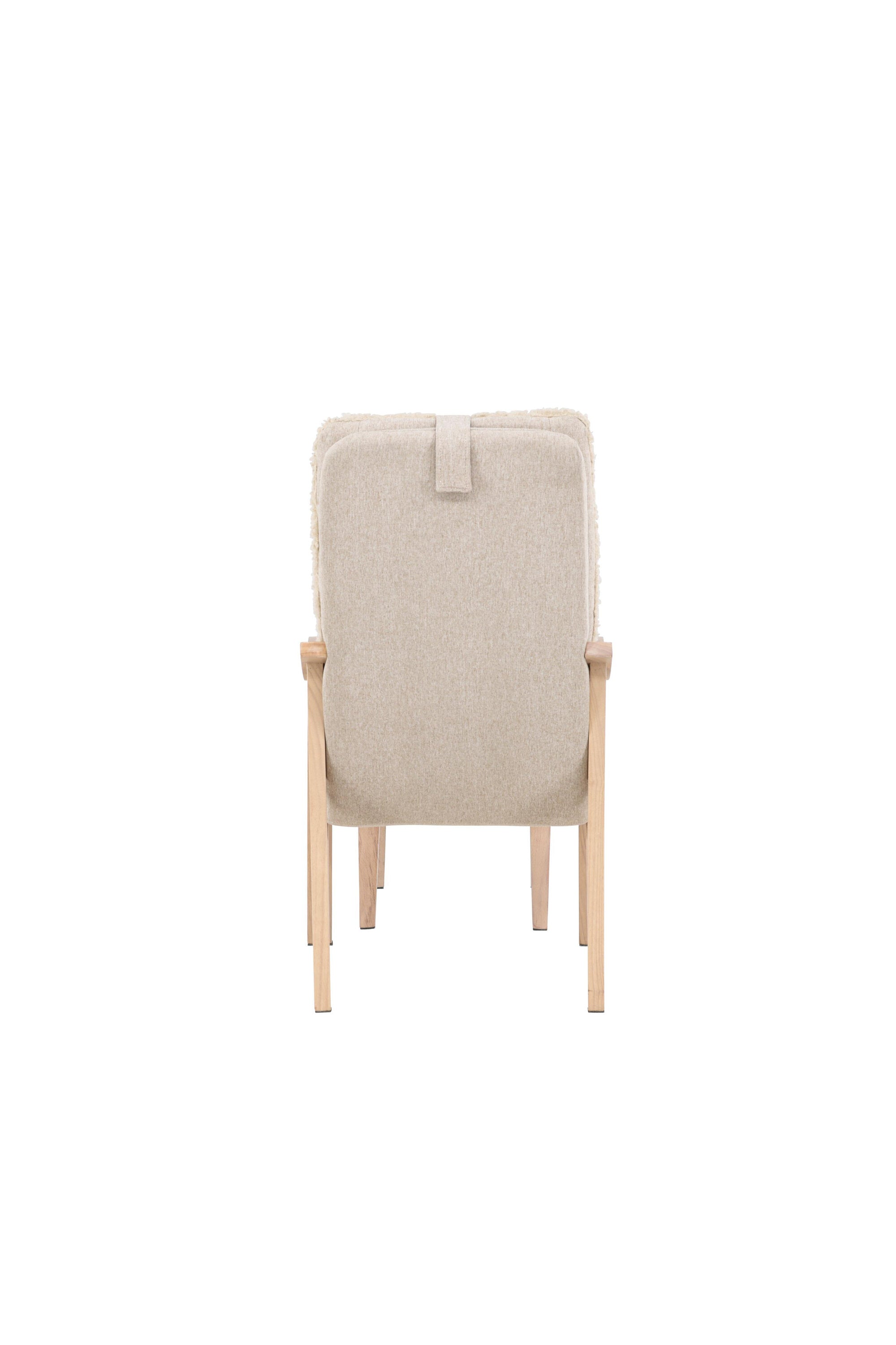 Fårö Lounge Stuhl in Beige/Braun präsentiert im Onlineshop von KAQTU Design AG. Sessel ist von Venture Home