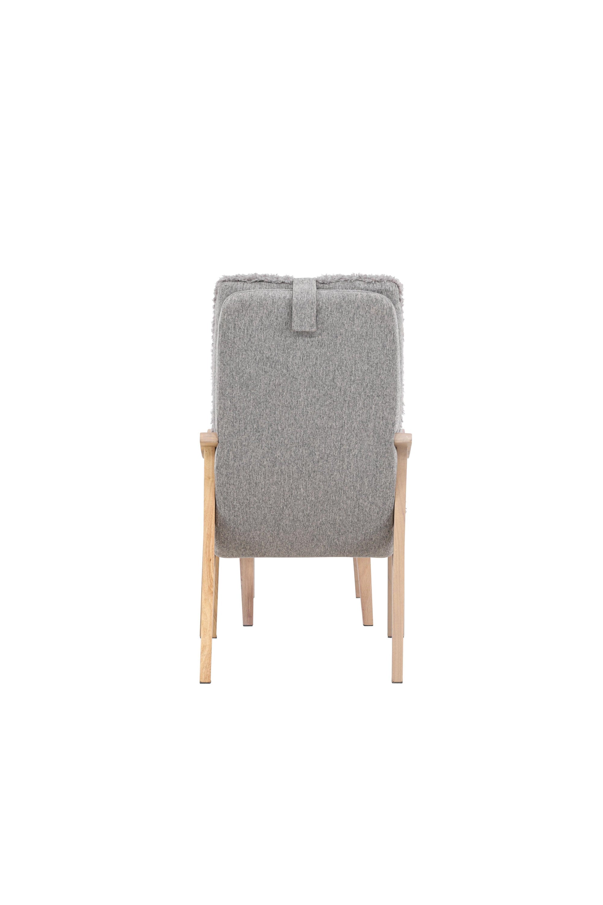 Fårö Lounge Stuhl in Hellgrau/ Weisswäsche präsentiert im Onlineshop von KAQTU Design AG. Sessel ist von Venture Home
