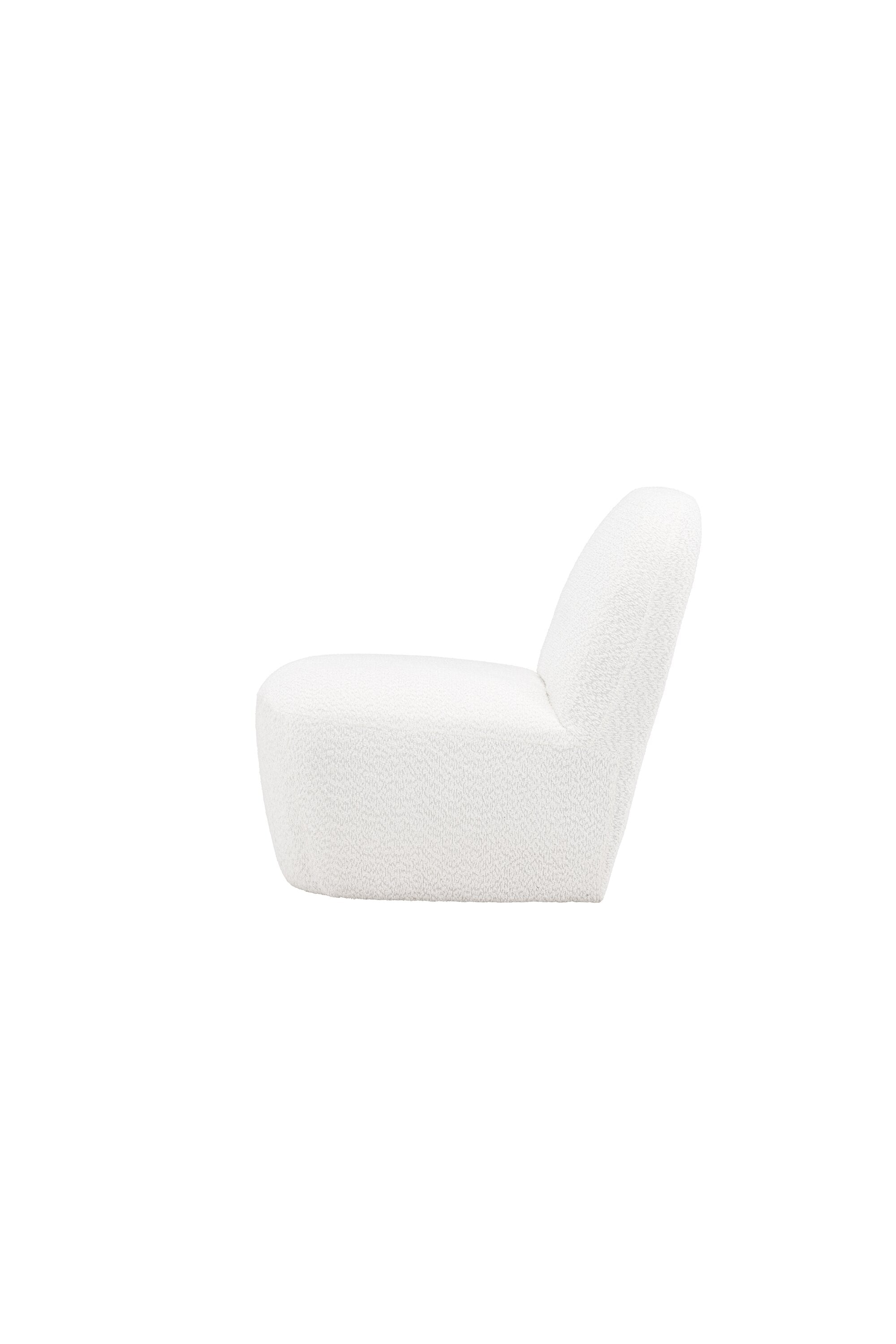 Mahla Loungestuhl in Weiss präsentiert im Onlineshop von KAQTU Design AG. Outdoor-Sessel ist von Venture Home