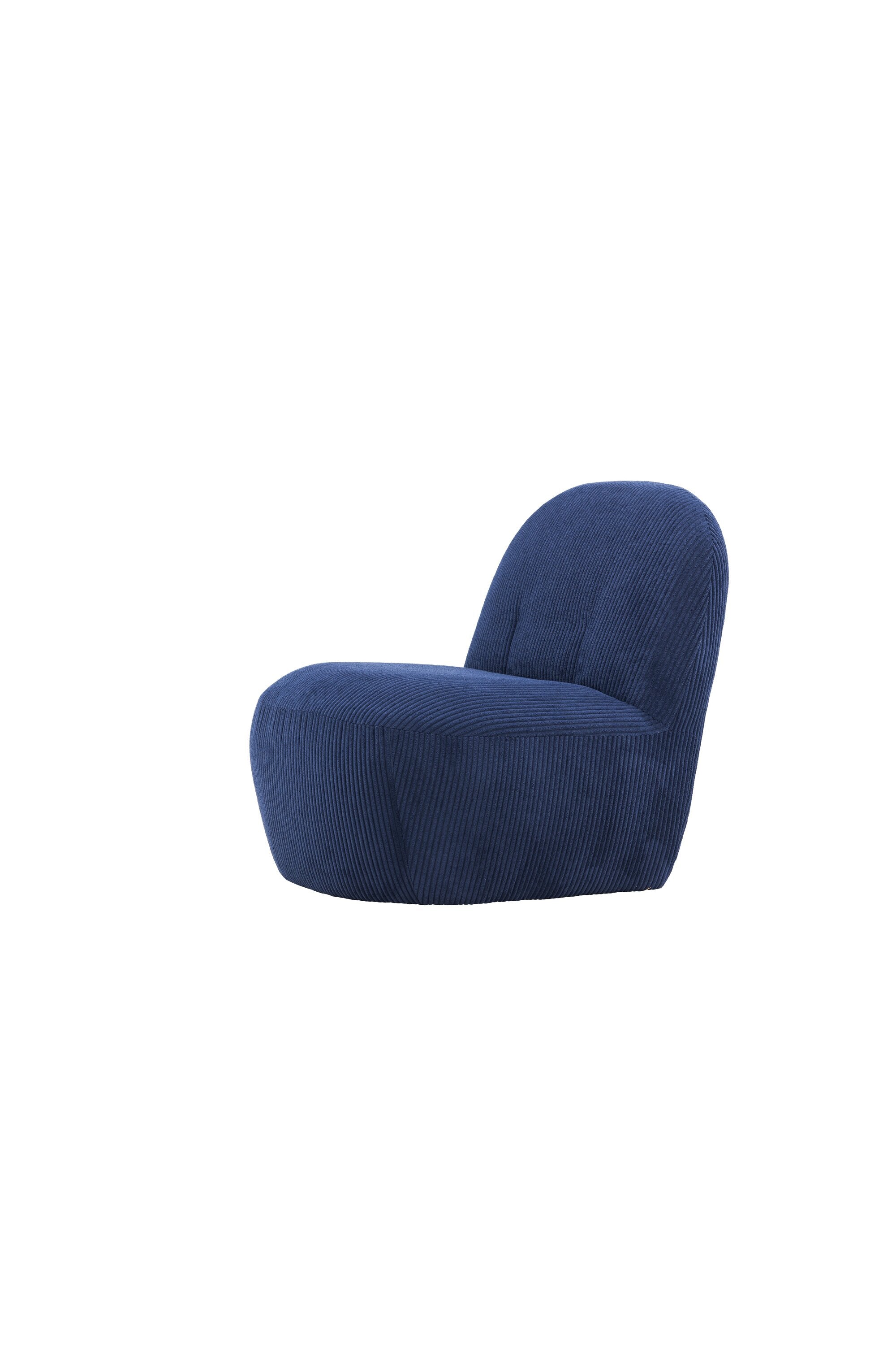 Mahla Loungestuhl in Navy präsentiert im Onlineshop von KAQTU Design AG. Outdoor-Sessel ist von Venture Home