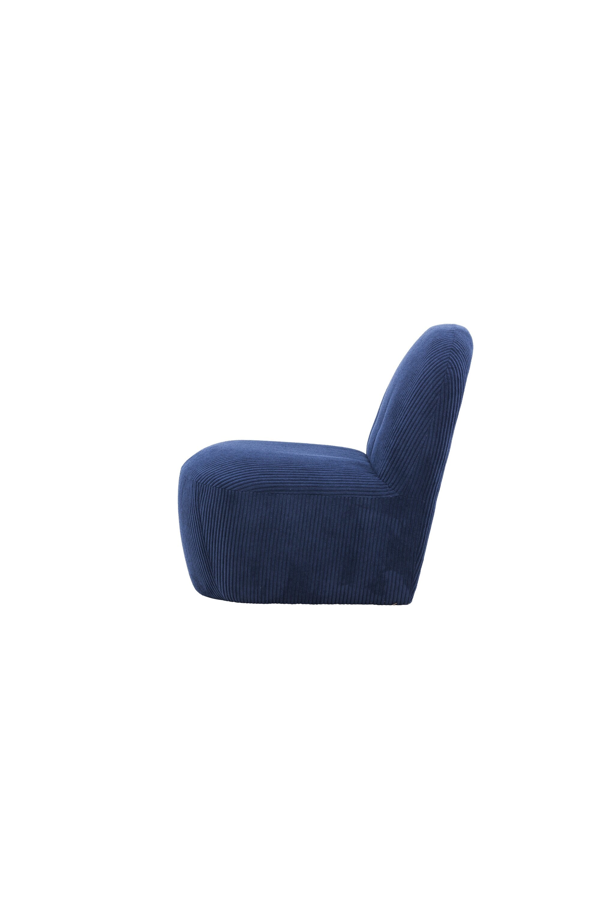 Mahla Loungestuhl in Navy präsentiert im Onlineshop von KAQTU Design AG. Outdoor-Sessel ist von Venture Home
