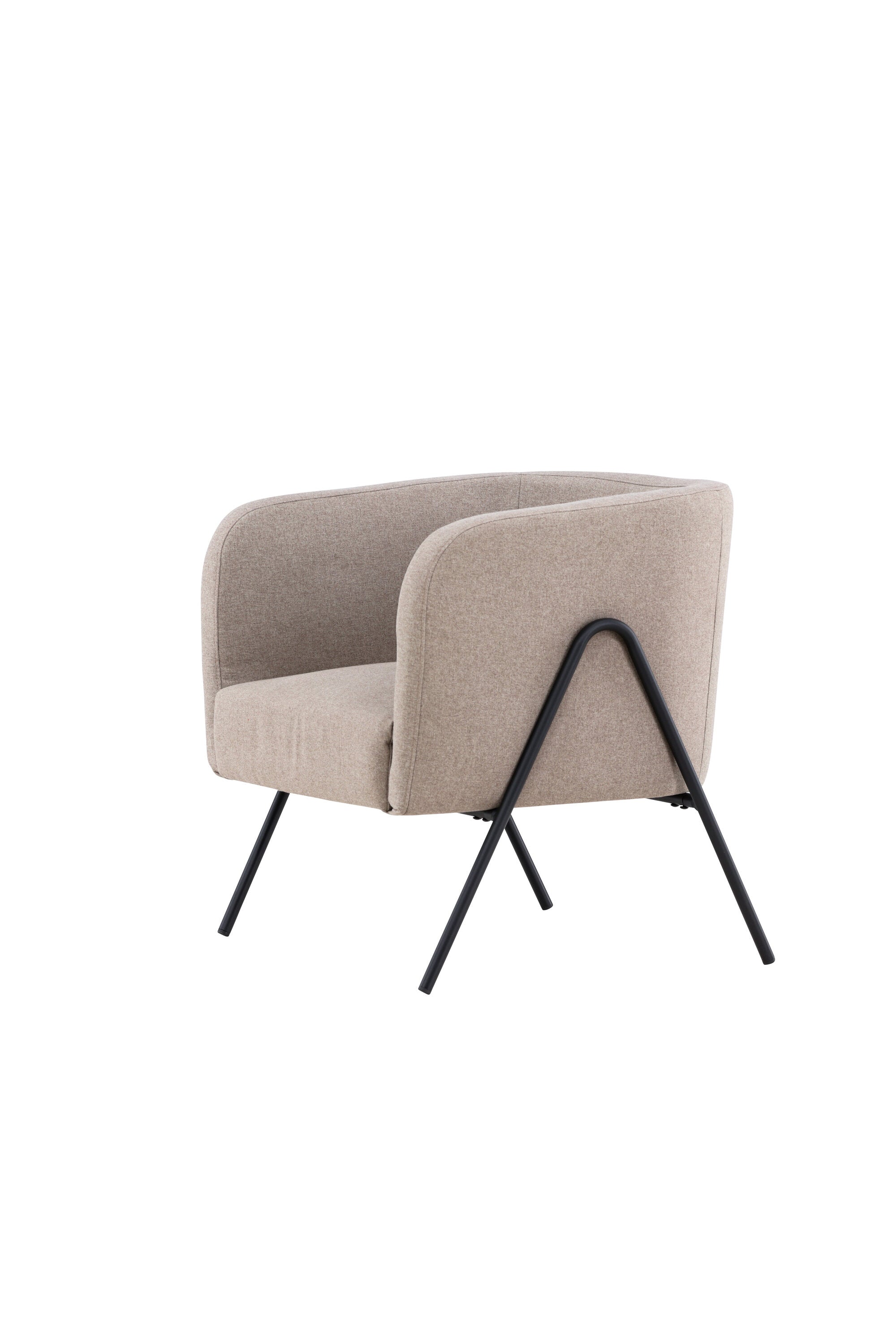 Rika Sessel in Beige präsentiert im Onlineshop von KAQTU Design AG. Sessel mit Armlehnen ist von Venture Home