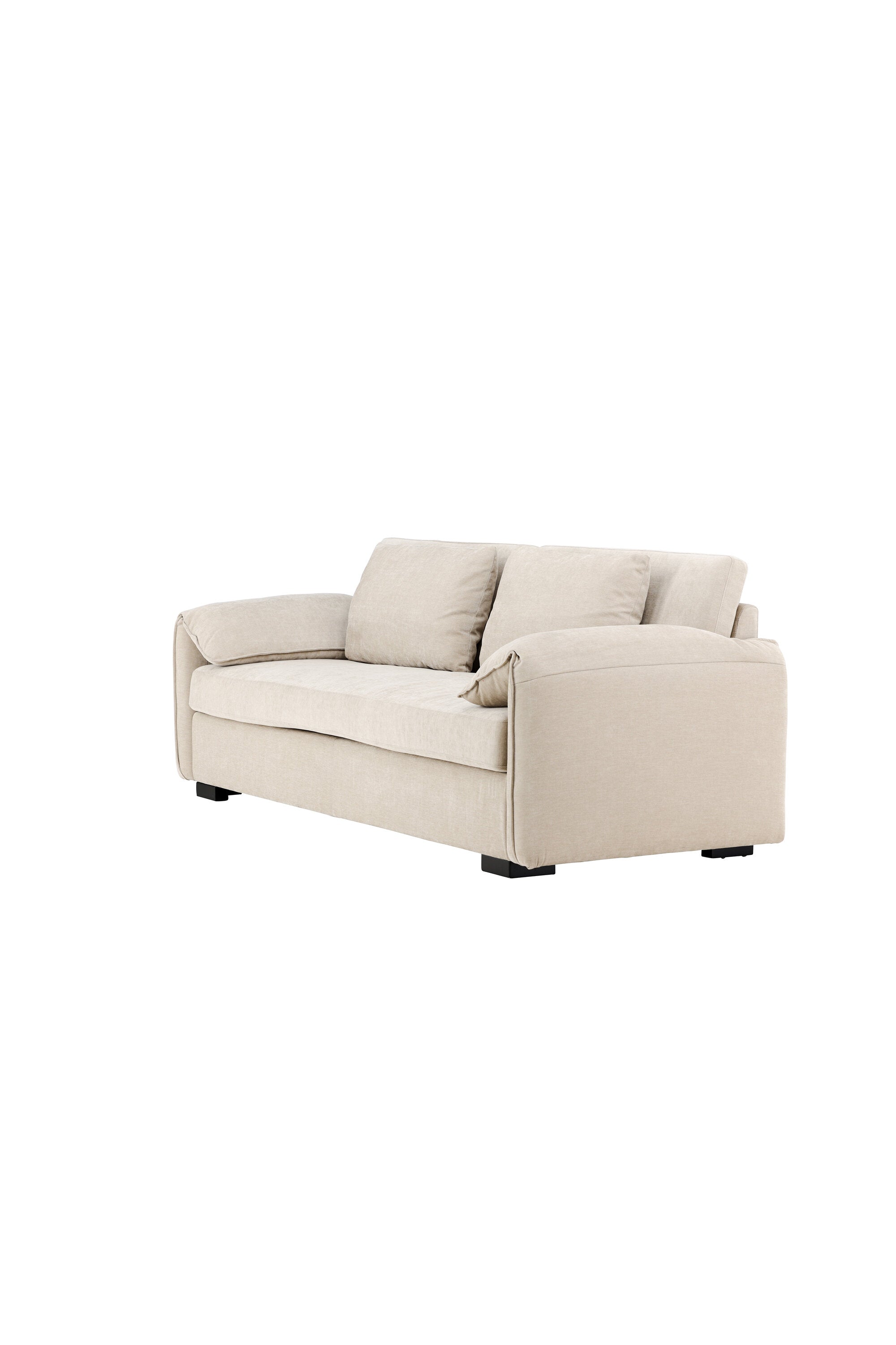 Malva 3-Seat Sofa in Schwarz/Beige präsentiert im Onlineshop von KAQTU Design AG. 3er Sofa ist von Venture Home