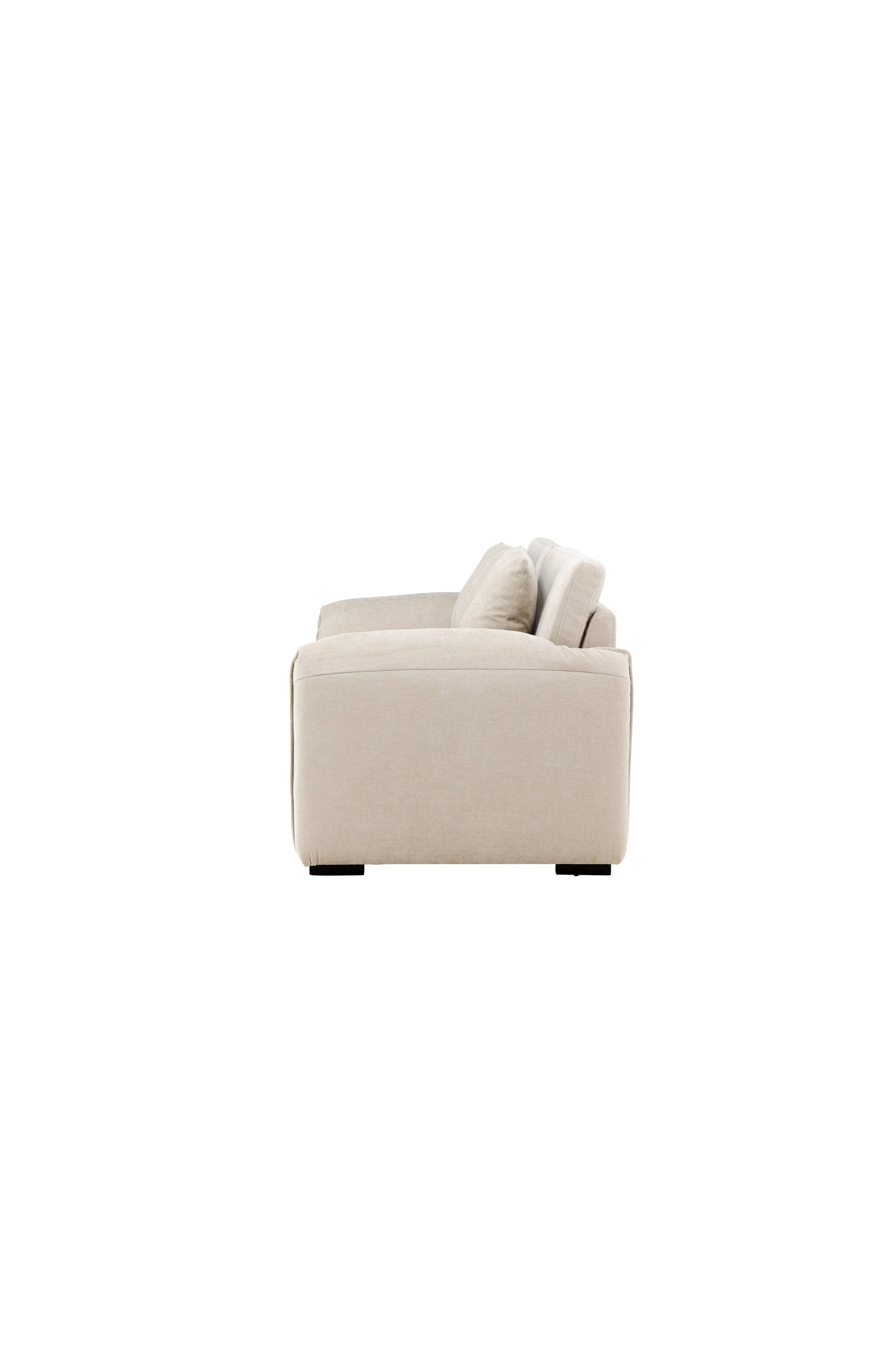 Malva 3-Seat Sofa in Schwarz/Beige präsentiert im Onlineshop von KAQTU Design AG. 3er Sofa ist von Venture Home