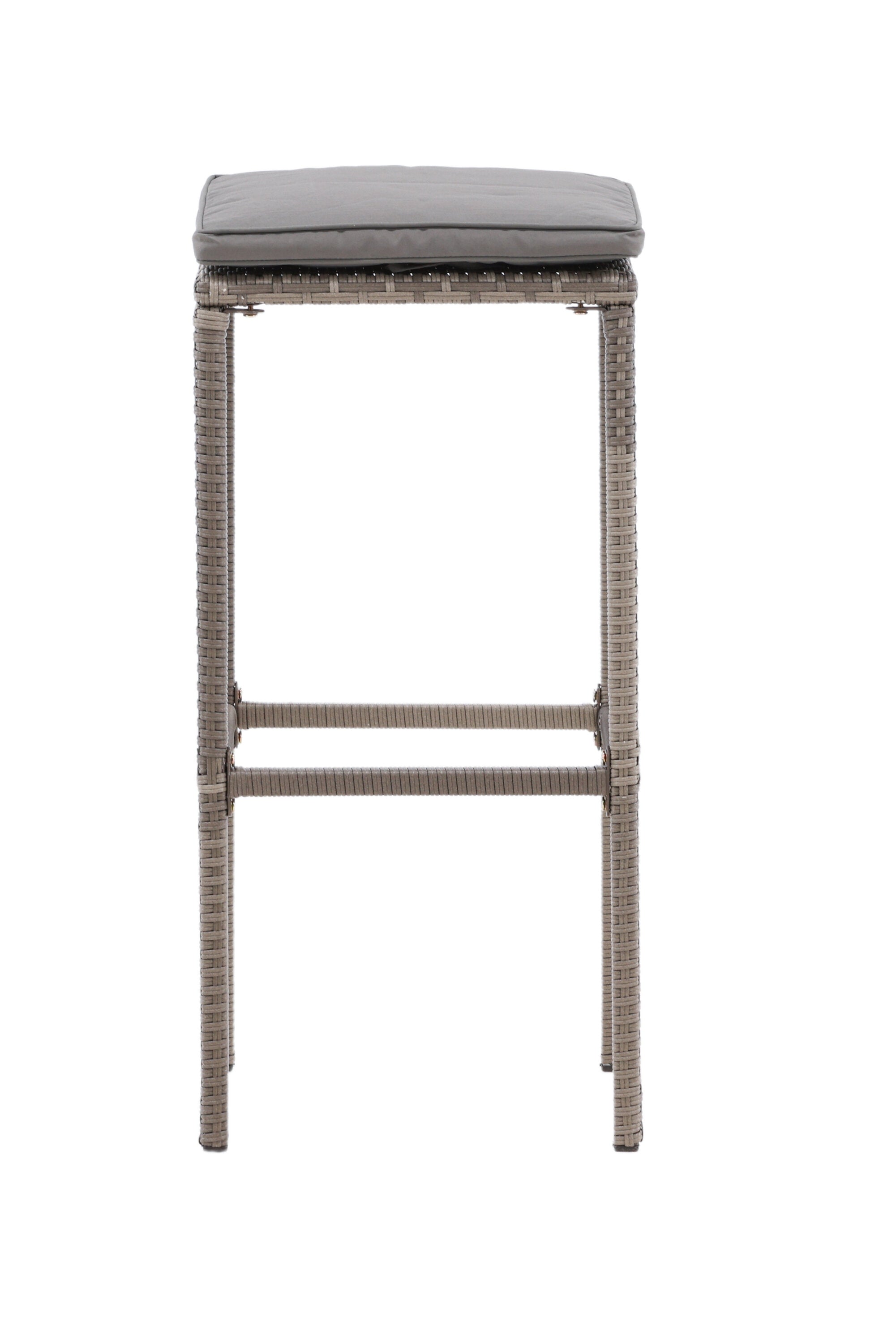 Alo Barstuhl Outdoor in Grau präsentiert im Onlineshop von KAQTU Design AG. Outdoor-Barstuhl ist von Venture Home