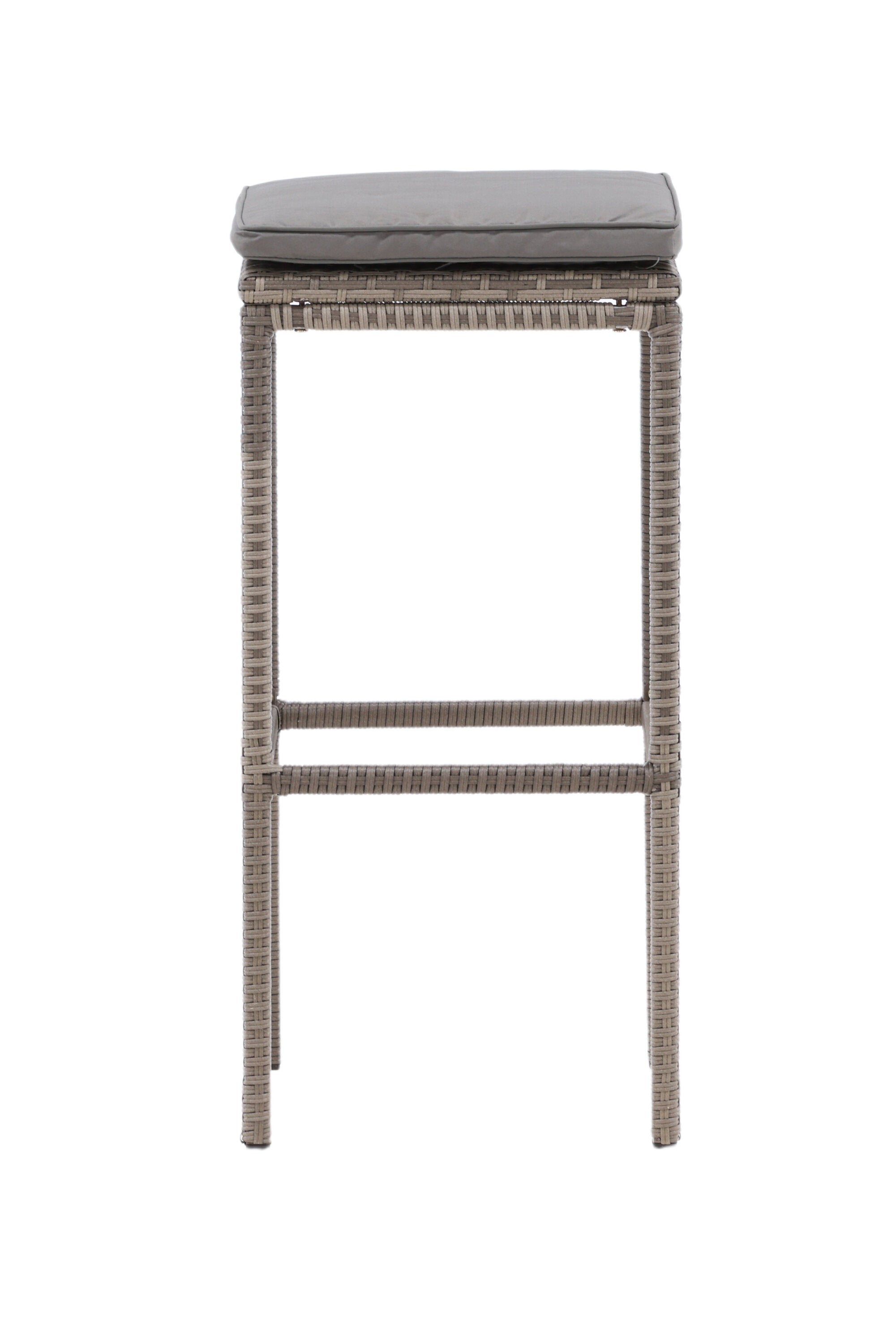 Alo Barstuhl Outdoor in Grau präsentiert im Onlineshop von KAQTU Design AG. Outdoor-Barstuhl ist von Venture Home