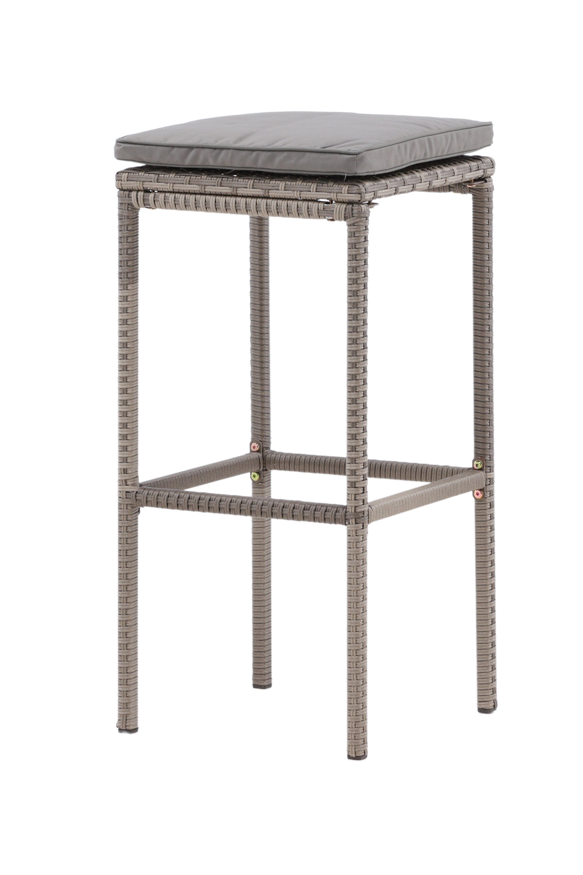Alo Barstuhl Outdoor in Grau präsentiert im Onlineshop von KAQTU Design AG. Outdoor-Barstuhl ist von Venture Home