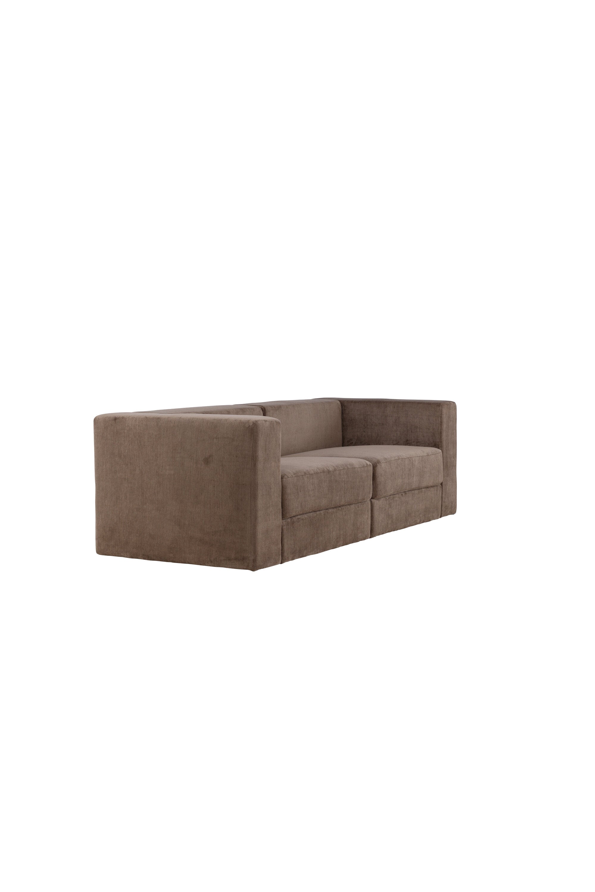 Lumi 3-Seat Sofa in Schwarz Braun präsentiert im Onlineshop von KAQTU Design AG. 3er Sofa ist von Venture Home