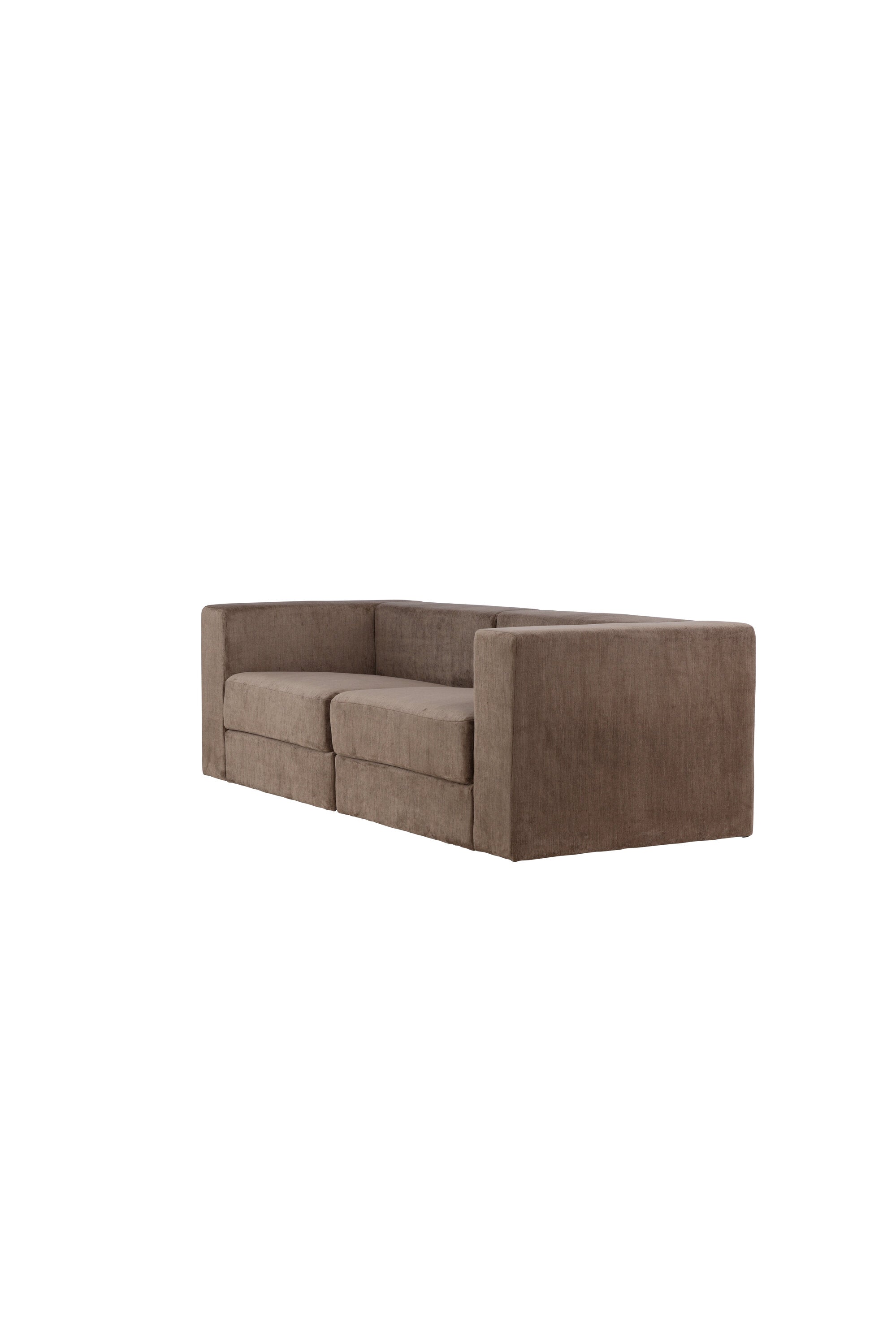 Lumi 3-Seat Sofa in Schwarz Braun präsentiert im Onlineshop von KAQTU Design AG. 3er Sofa ist von Venture Home