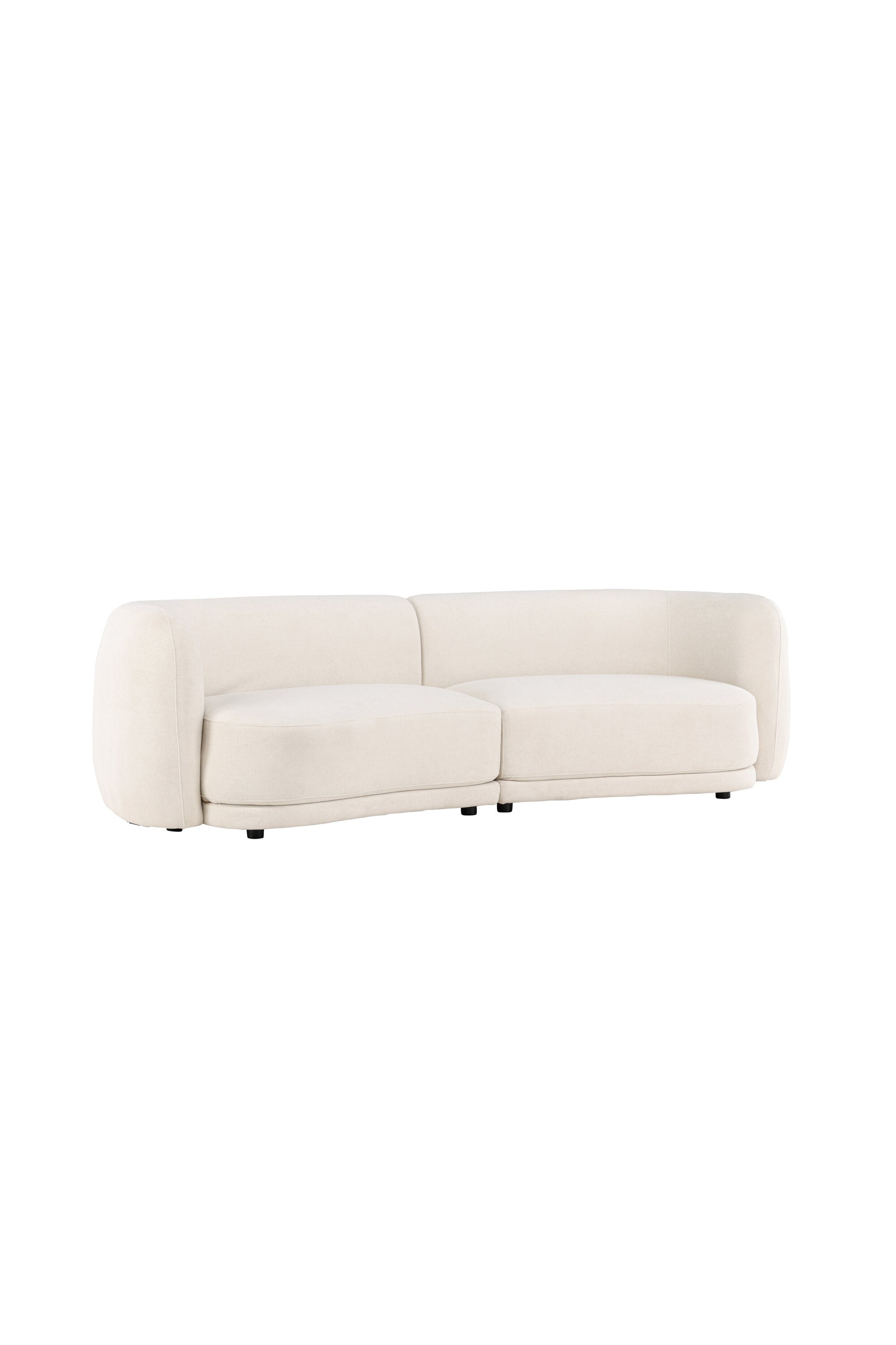 Cielo 3-Seat Sofa in Beige/Schwarz präsentiert im Onlineshop von KAQTU Design AG. 3er Sofa ist von Venture Home
