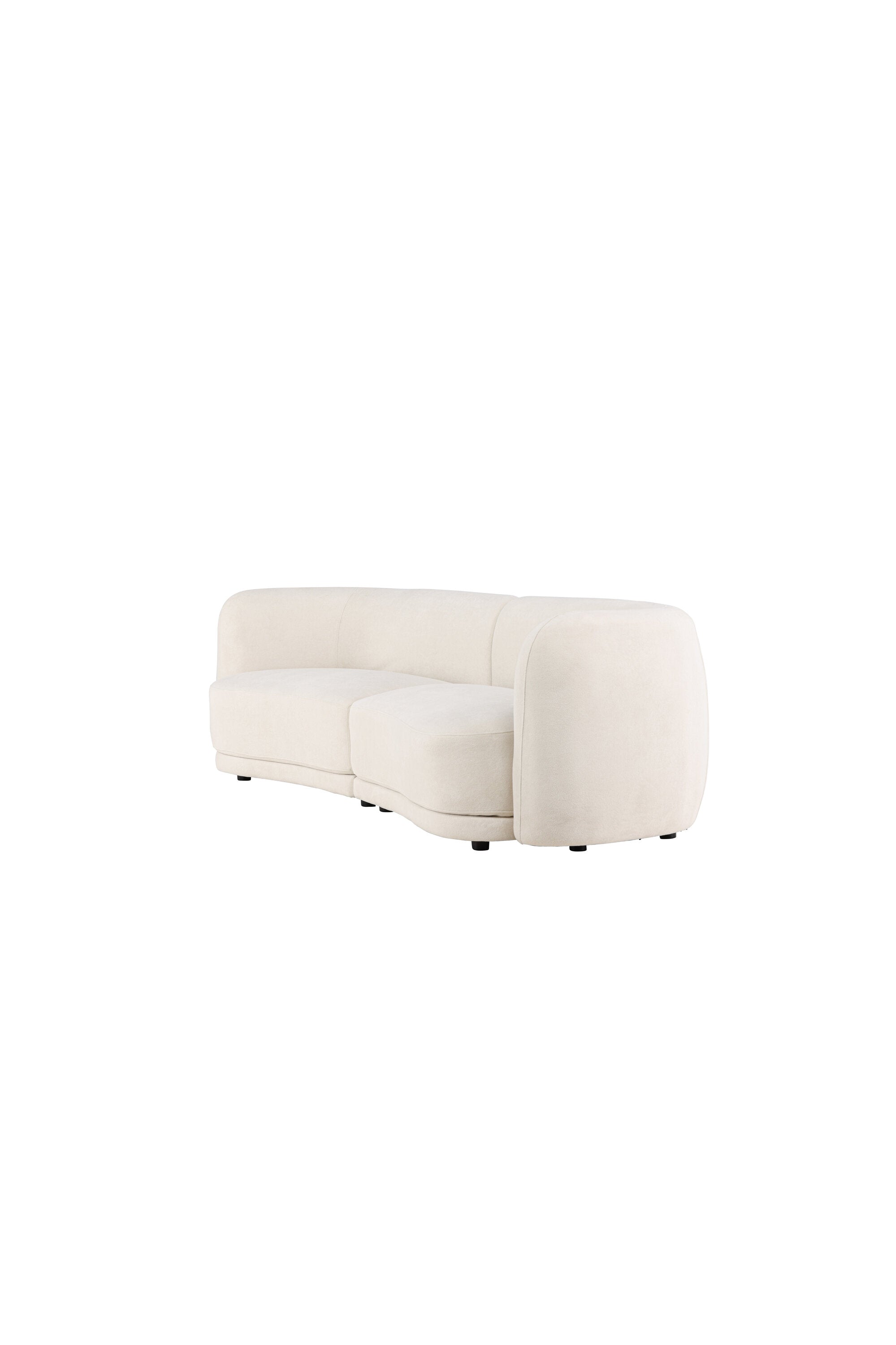 Cielo 3-Seat Sofa in Beige/Schwarz präsentiert im Onlineshop von KAQTU Design AG. 3er Sofa ist von Venture Home