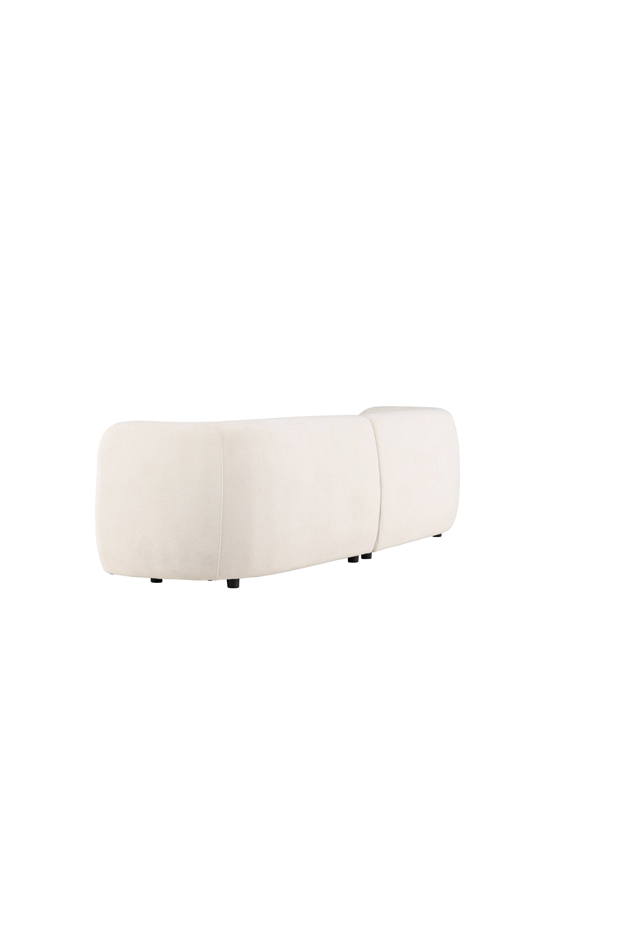 Cielo 3-Seat Sofa in Beige/Schwarz präsentiert im Onlineshop von KAQTU Design AG. 3er Sofa ist von Venture Home