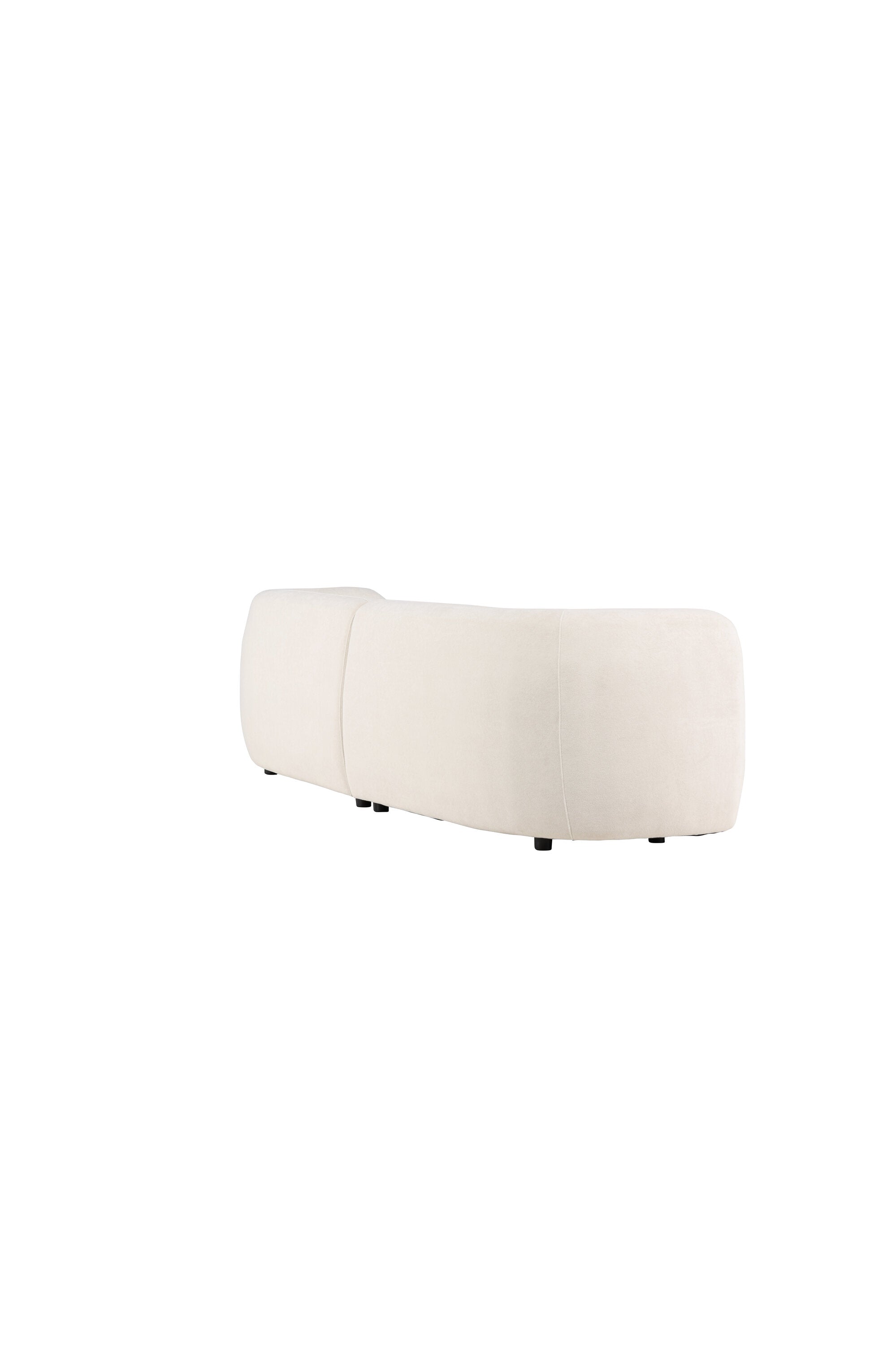 Cielo 3-Seat Sofa in Beige/Schwarz präsentiert im Onlineshop von KAQTU Design AG. 3er Sofa ist von Venture Home