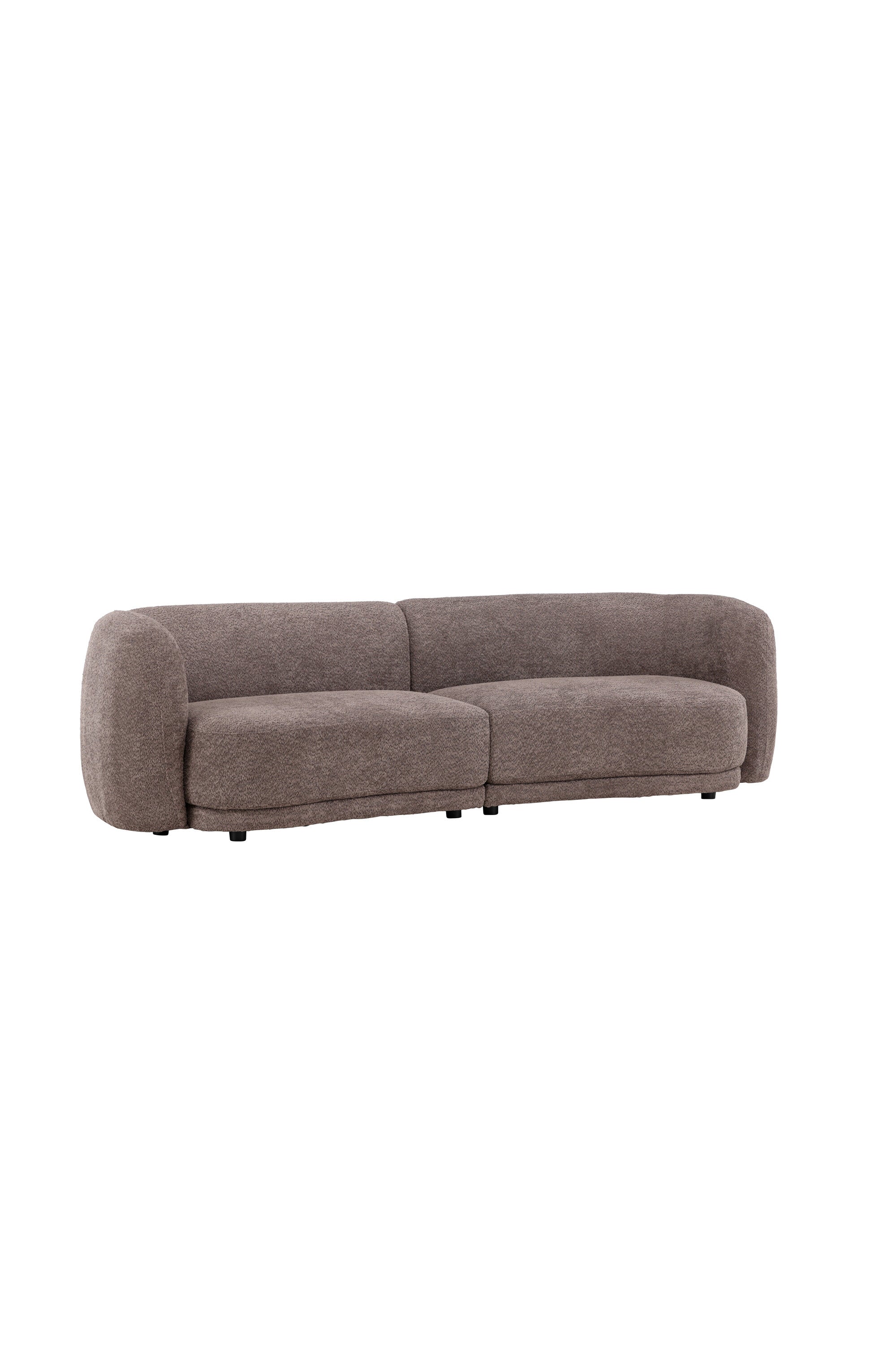 Cielo 3-Seat Sofa in Schwarz Braun präsentiert im Onlineshop von KAQTU Design AG. 3er Sofa ist von Venture Home