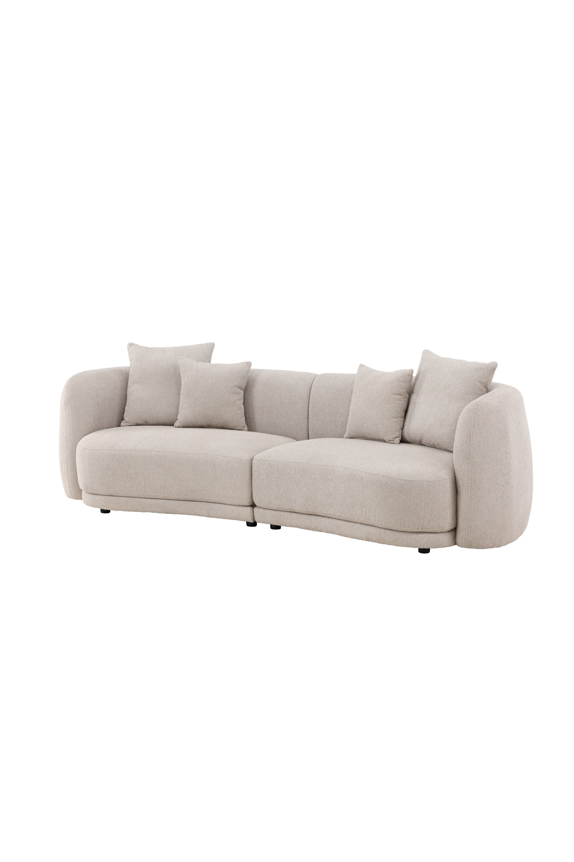 Cielo 3-Sitzer Sofa in Beige präsentiert im Onlineshop von KAQTU Design AG. 3er Sofa ist von Venture Home