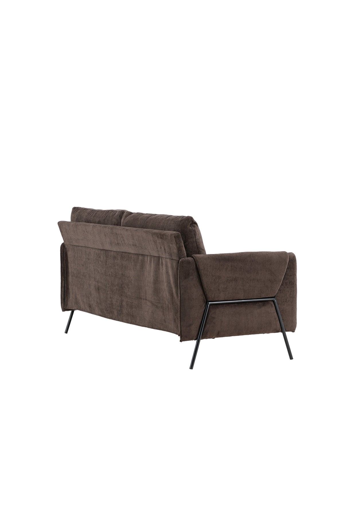 Indigo 2-Seat Sofa in Schwarz Braun präsentiert im Onlineshop von KAQTU Design AG. 2er Sofa ist von Venture Home