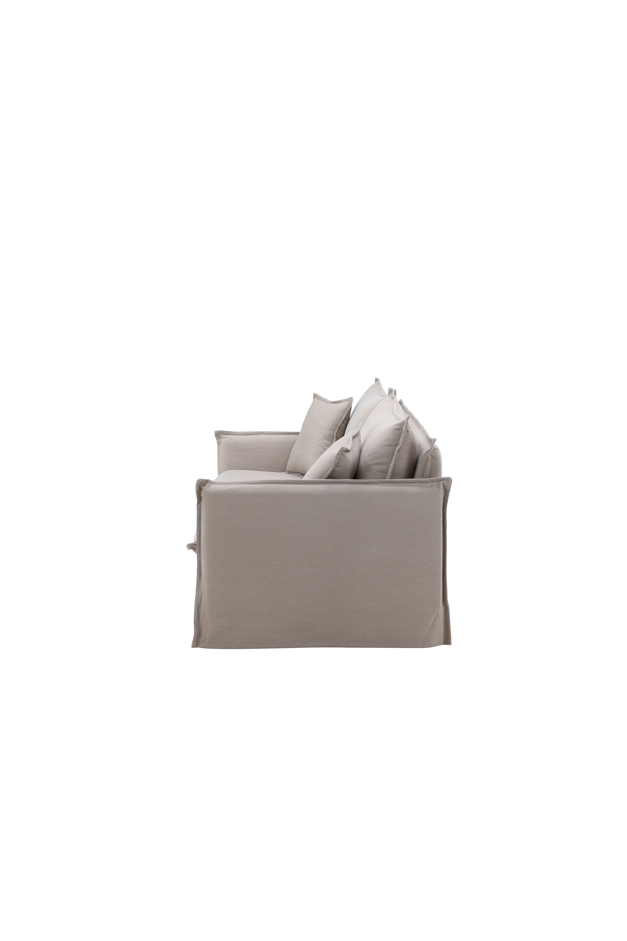 Nova 3-Seat Sofa in Schwarz Braun präsentiert im Onlineshop von KAQTU Design AG. 3er Sofa ist von Venture Home
