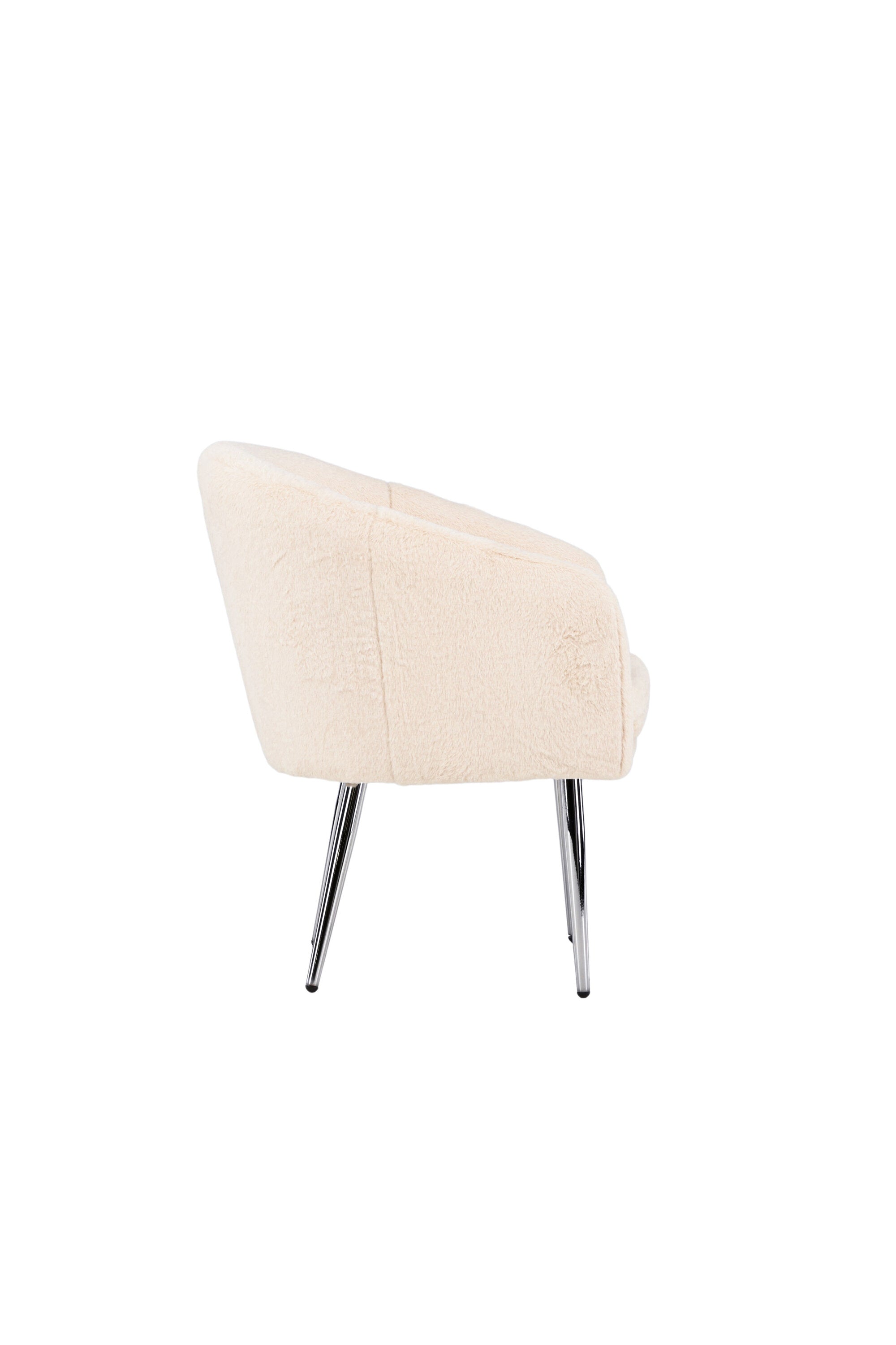 Wanda Sessel in Silber/ Beige präsentiert im Onlineshop von KAQTU Design AG. Sessel mit Armlehnen ist von Venture Home