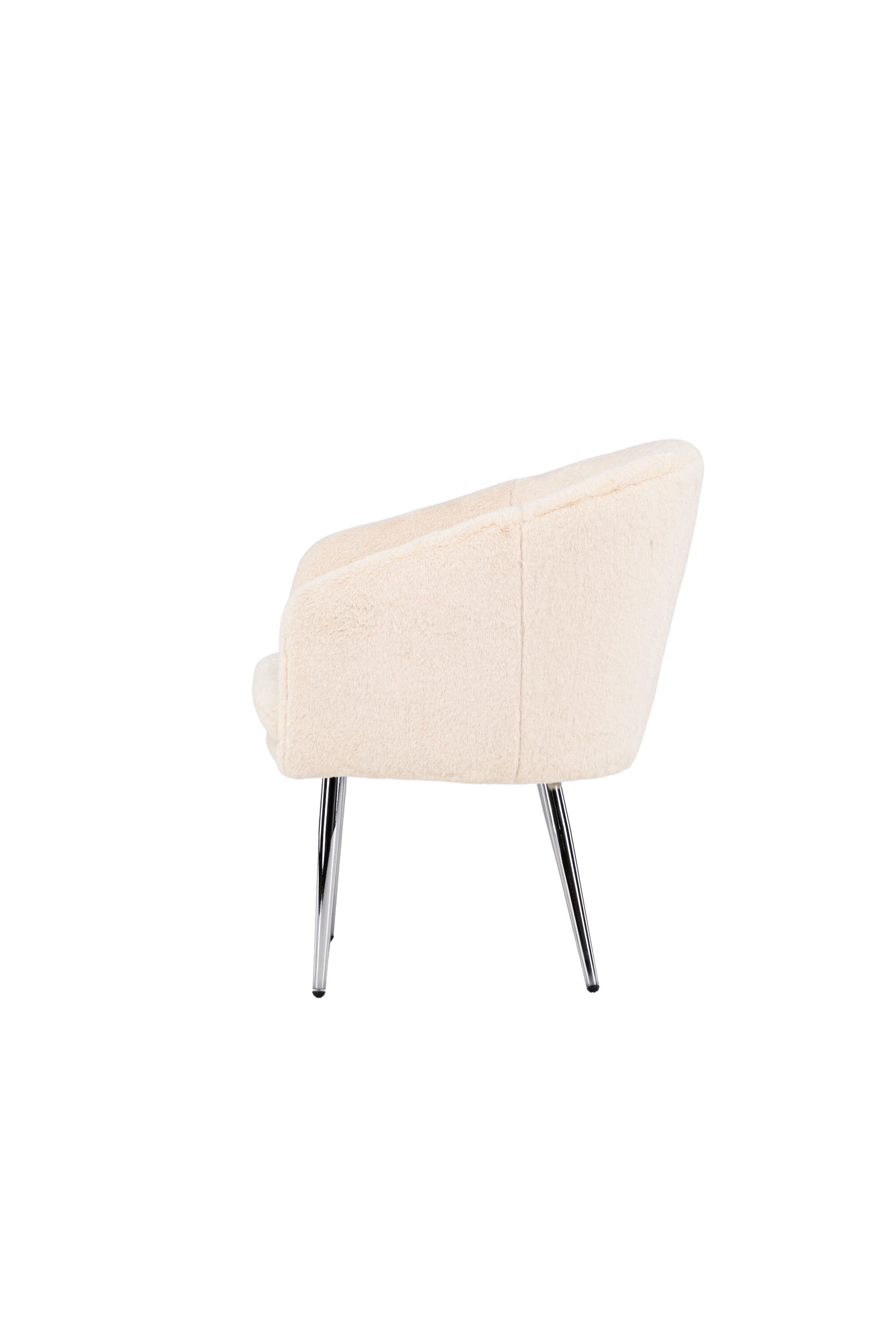 Wanda Sessel in Silber/ Beige präsentiert im Onlineshop von KAQTU Design AG. Sessel mit Armlehnen ist von Venture Home