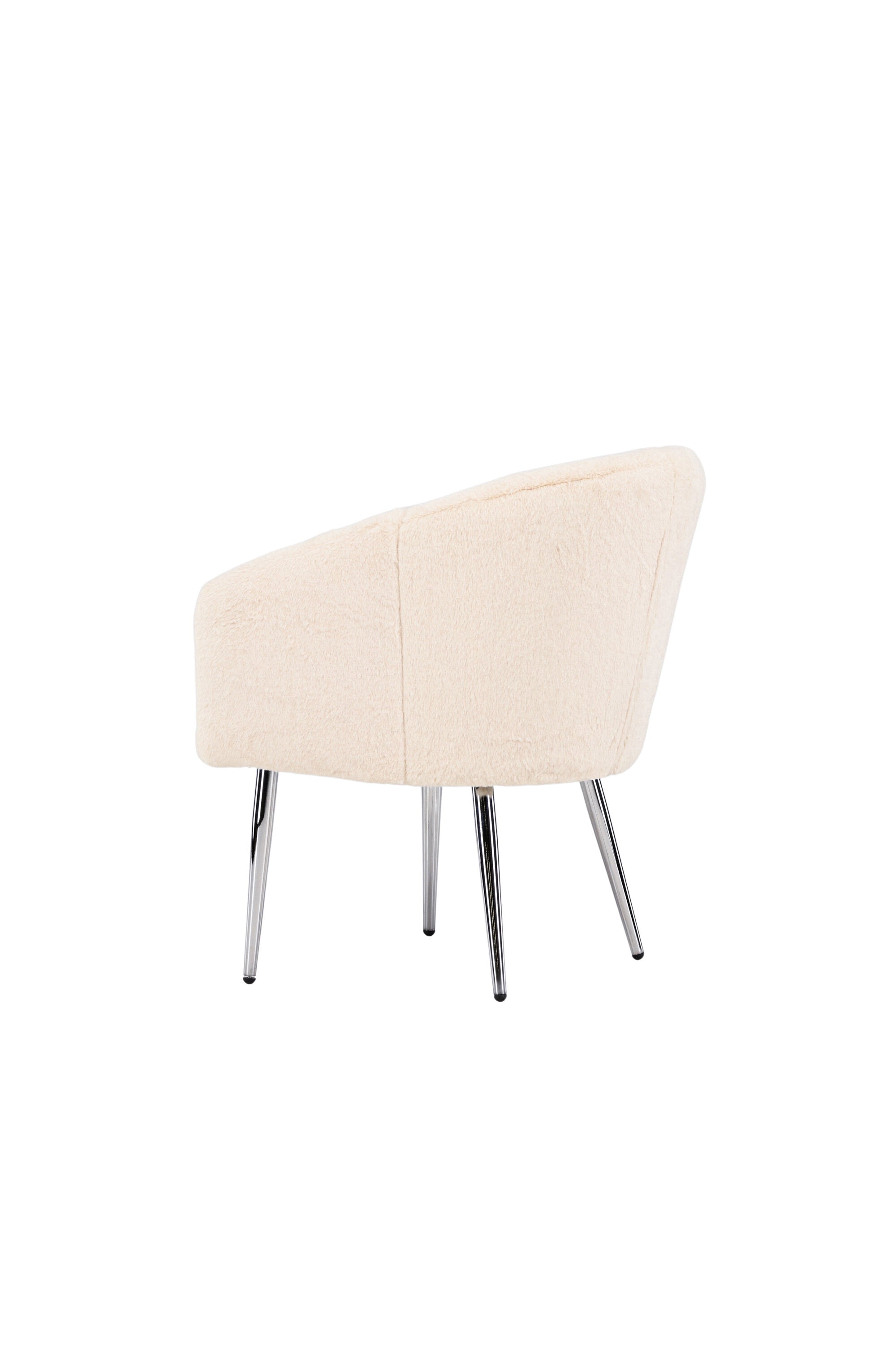 Wanda Sessel in Silber/ Beige präsentiert im Onlineshop von KAQTU Design AG. Sessel mit Armlehnen ist von Venture Home