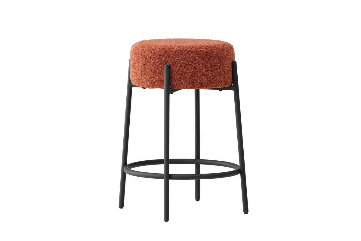 Tucson Barstuhl in Rot präsentiert im Onlineshop von KAQTU Design AG. Barhocker ist von Venture Home