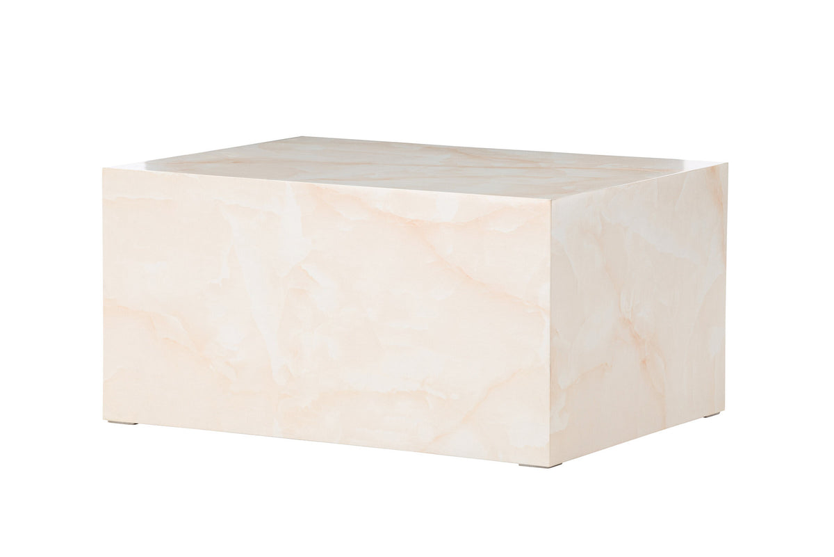 York Sofatisch in Gelb präsentiert im Onlineshop von KAQTU Design AG. Beistelltisch ist von Venture Home