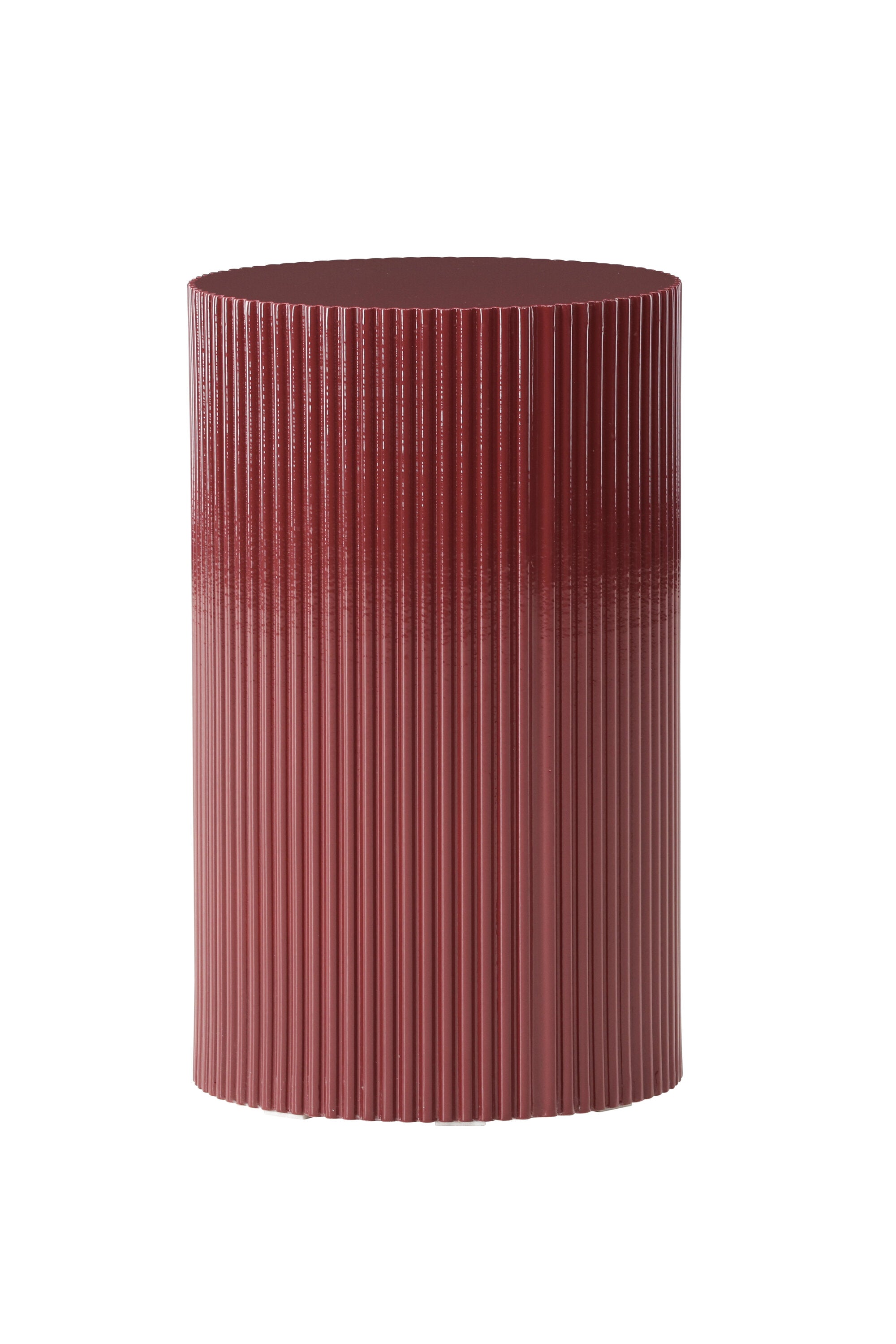 Lenox Beistelltisch in Burgund präsentiert im Onlineshop von KAQTU Design AG. Beistelltisch ist von Venture Home