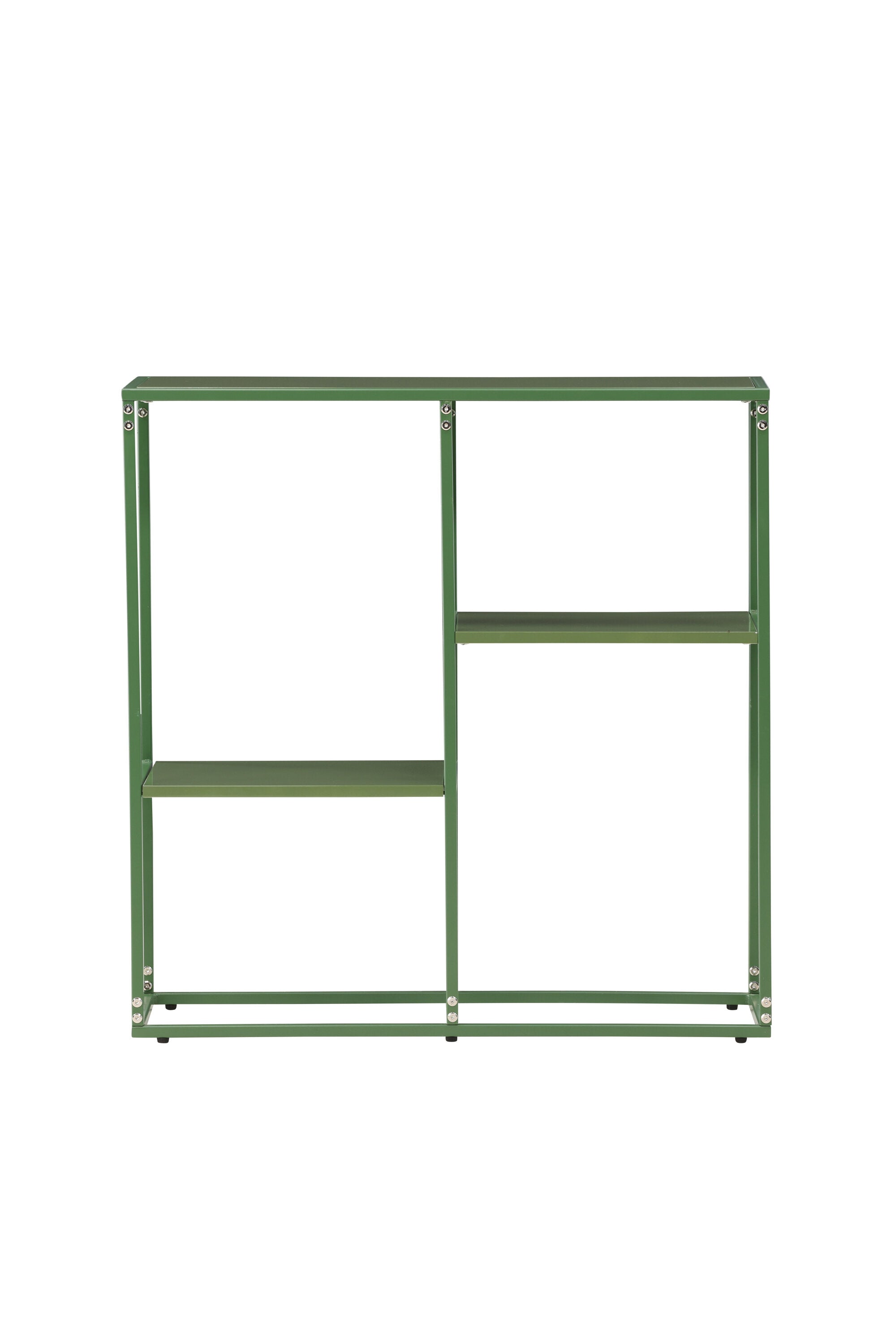 Staalregal in Grün präsentiert im Onlineshop von KAQTU Design AG. Standregal ist von Venture Home