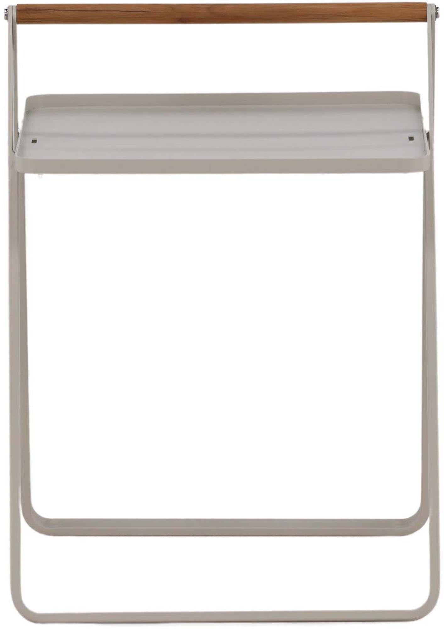 Stilvoller Clarin Beistelltisch: robust, witterungsbeständig, minimalistisch – ideal für Ihre Outdoor-Oase. Ein Must-Have!