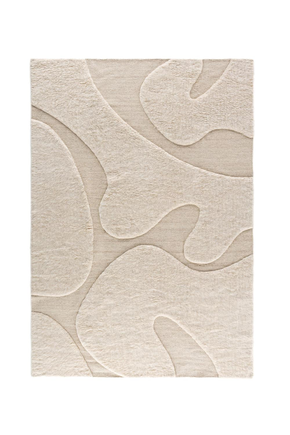 Boone Teppich in Beige präsentiert im Onlineshop von KAQTU Design AG. Teppich ist von Venture Home