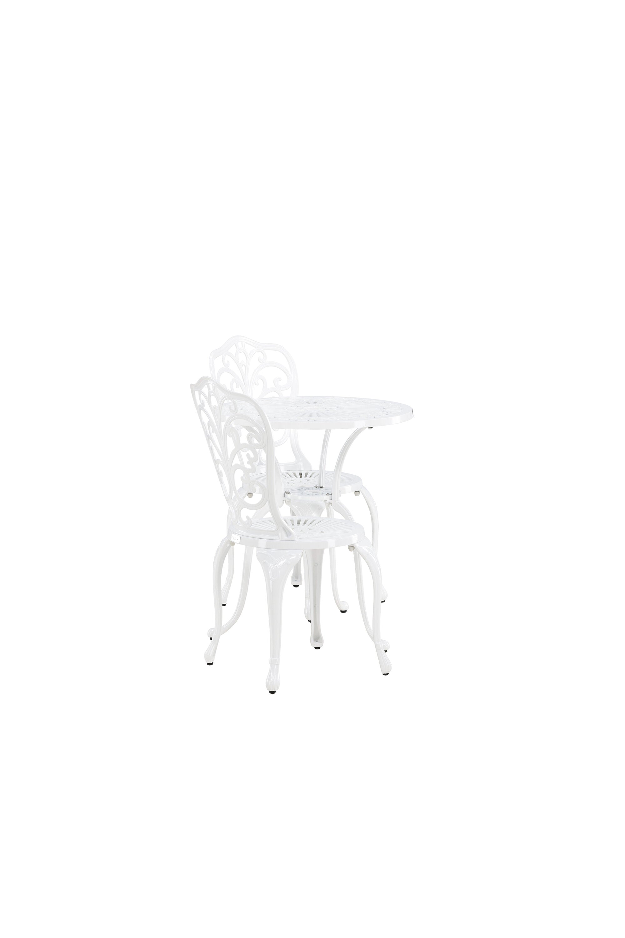 Nandin Tisch Set in Weiss / Weiss präsentiert im Onlineshop von KAQTU Design AG. Gartentischset ist von Venture Home