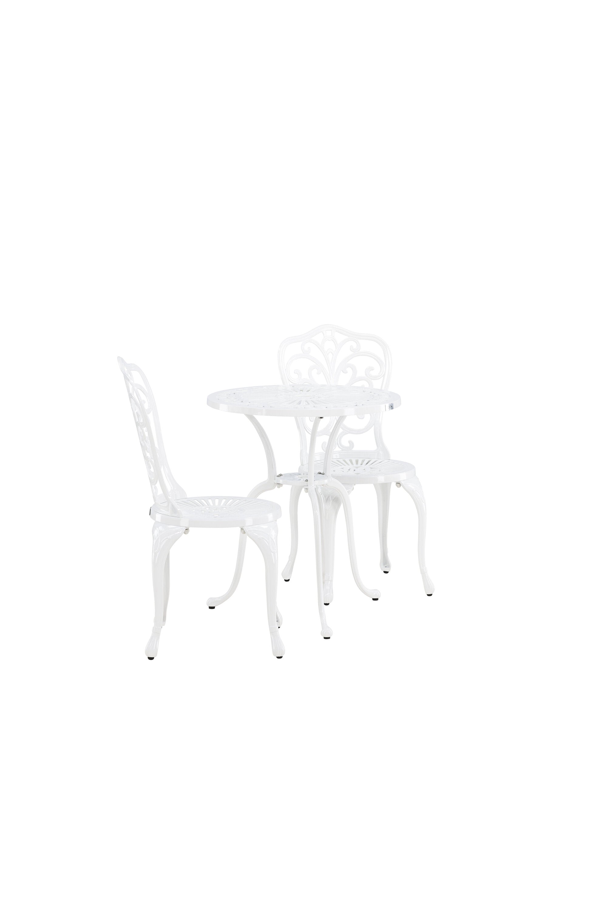 Nandin Tisch Set in Weiss / Weiss präsentiert im Onlineshop von KAQTU Design AG. Gartentischset ist von Venture Home