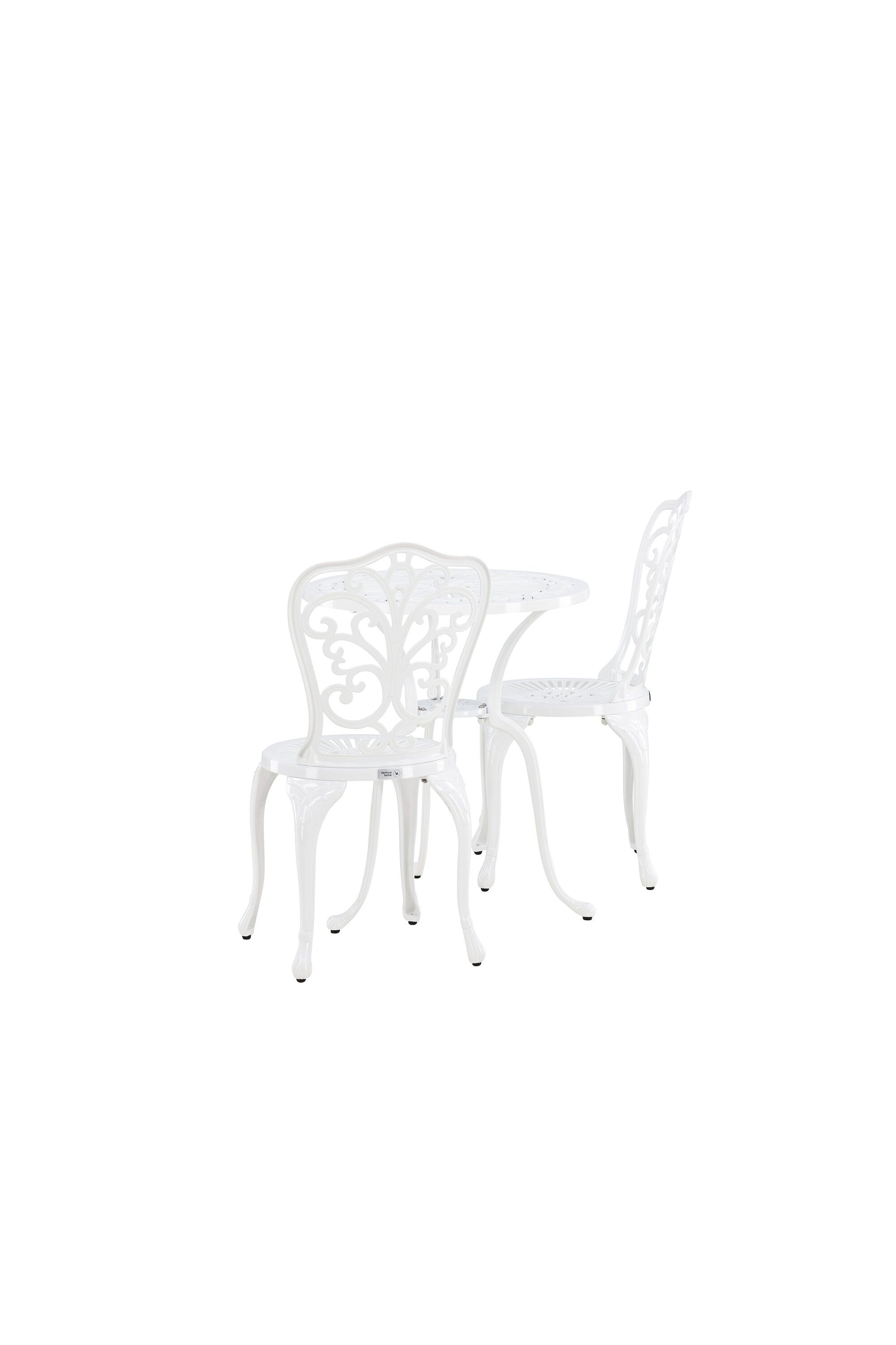 Nandin Tisch Set in Weiss / Weiss präsentiert im Onlineshop von KAQTU Design AG. Gartentischset ist von Venture Home