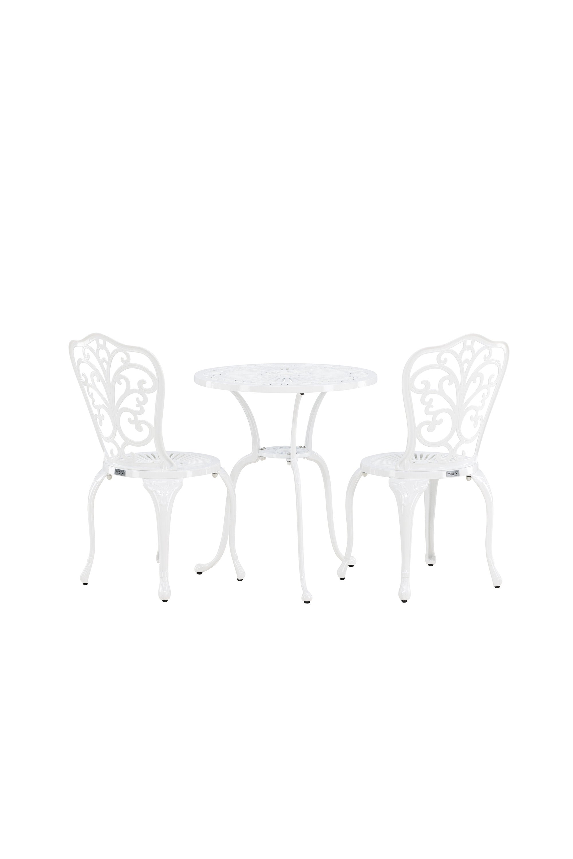 Nandin Tisch Set in Weiss / Weiss präsentiert im Onlineshop von KAQTU Design AG. Gartentischset ist von Venture Home