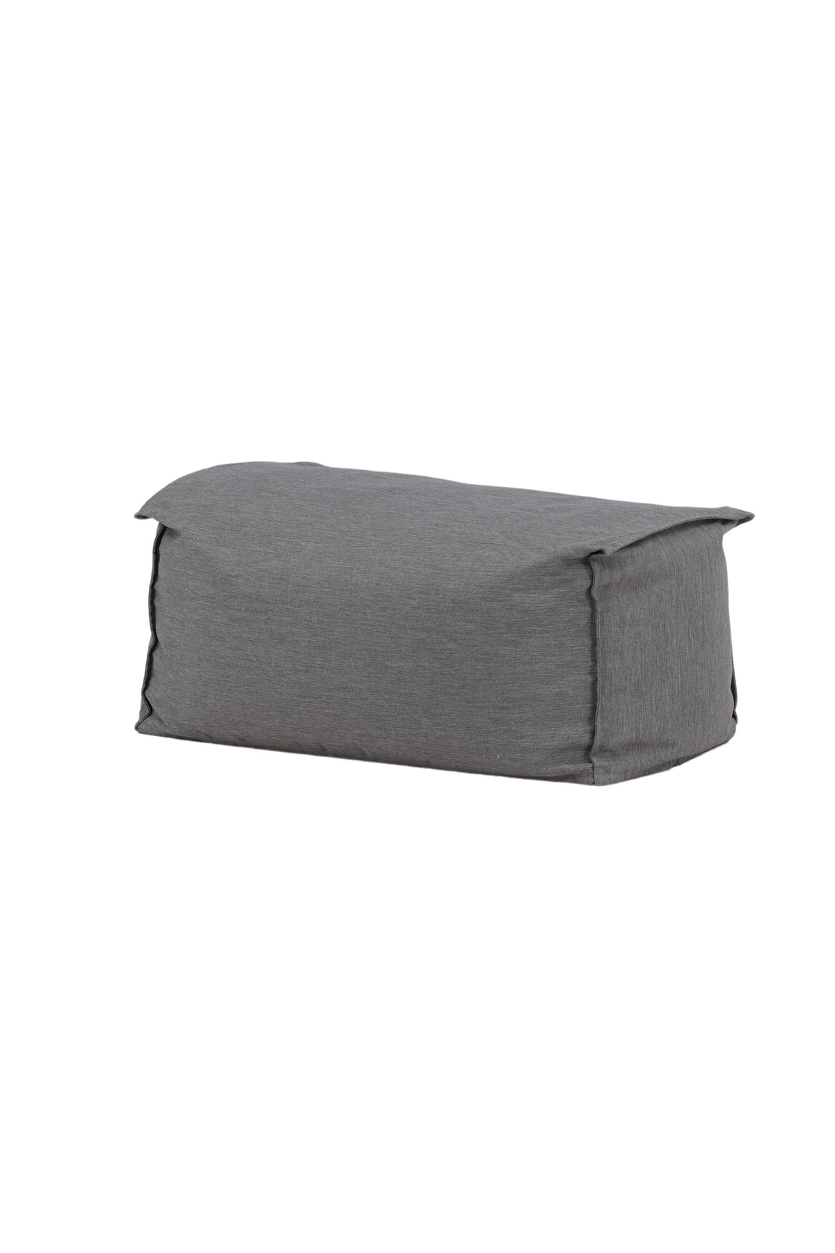Beiger Pouf Redang Ottoman von Venture Home aus Olefin mit kompakter, rechteckiger Form, geeignet für den Aussenbereich auf Terrasse oder Balkon
