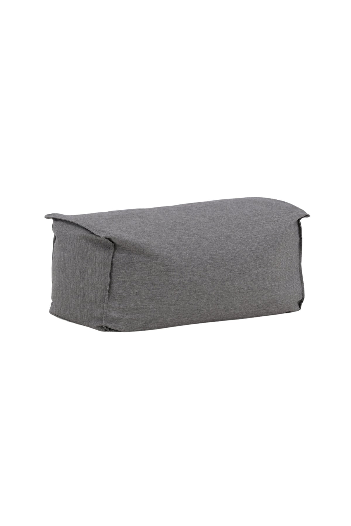 Beiger Pouf Redang Ottoman von Venture Home aus Olefin mit kompakter, rechteckiger Form, geeignet für den Aussenbereich auf Terrasse oder Balkon