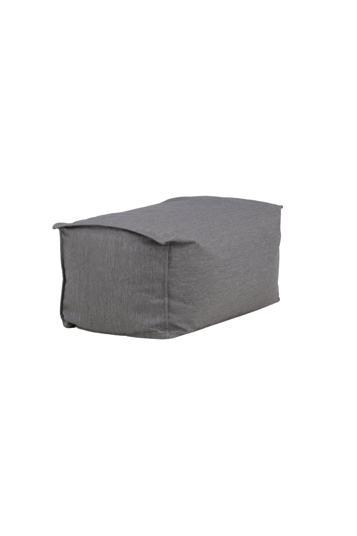 Beiger Pouf Redang Ottoman von Venture Home aus Olefin mit kompakter, rechteckiger Form, geeignet für den Aussenbereich auf Terrasse oder Balkon