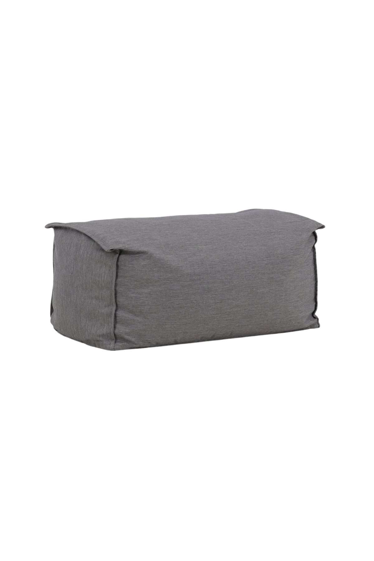 Beiger Pouf Redang Ottoman von Venture Home aus Olefin mit kompakter, rechteckiger Form, geeignet für den Aussenbereich auf Terrasse oder Balkon