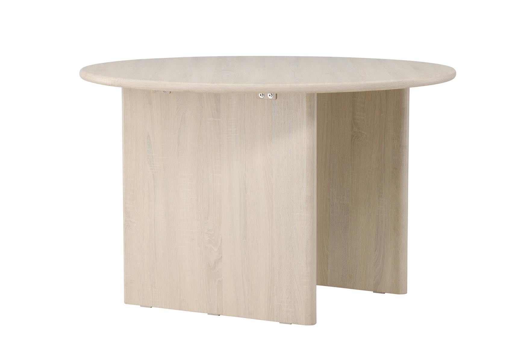 Björholmen Esstisch ⌀120 in Whitewash präsentiert im Onlineshop von KAQTU Design AG. Esstisch ist von Vind