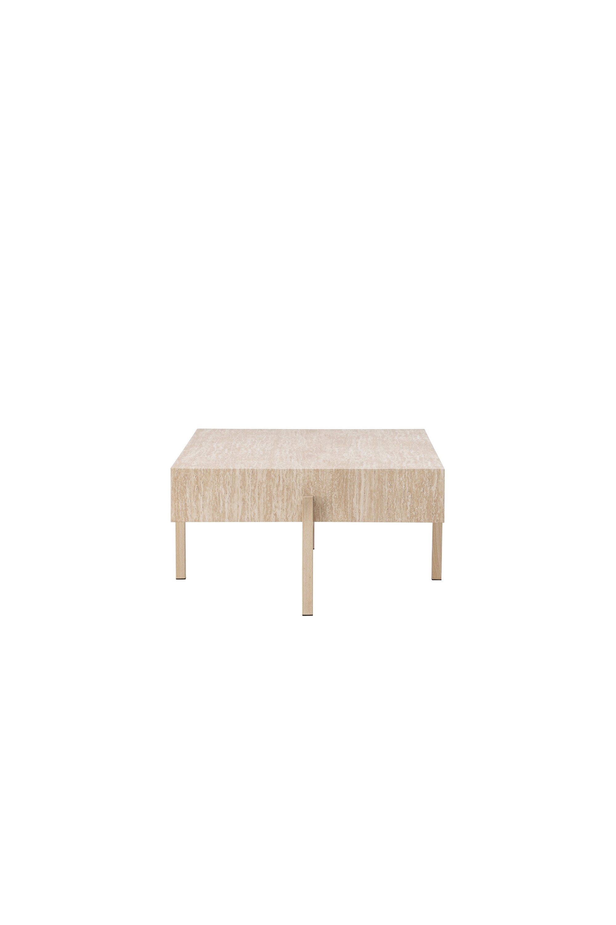 Vadholmen Sofatisch 76x130 in Travertine look präsentiert im Onlineshop von KAQTU Design AG. Beistelltisch ist von Vind