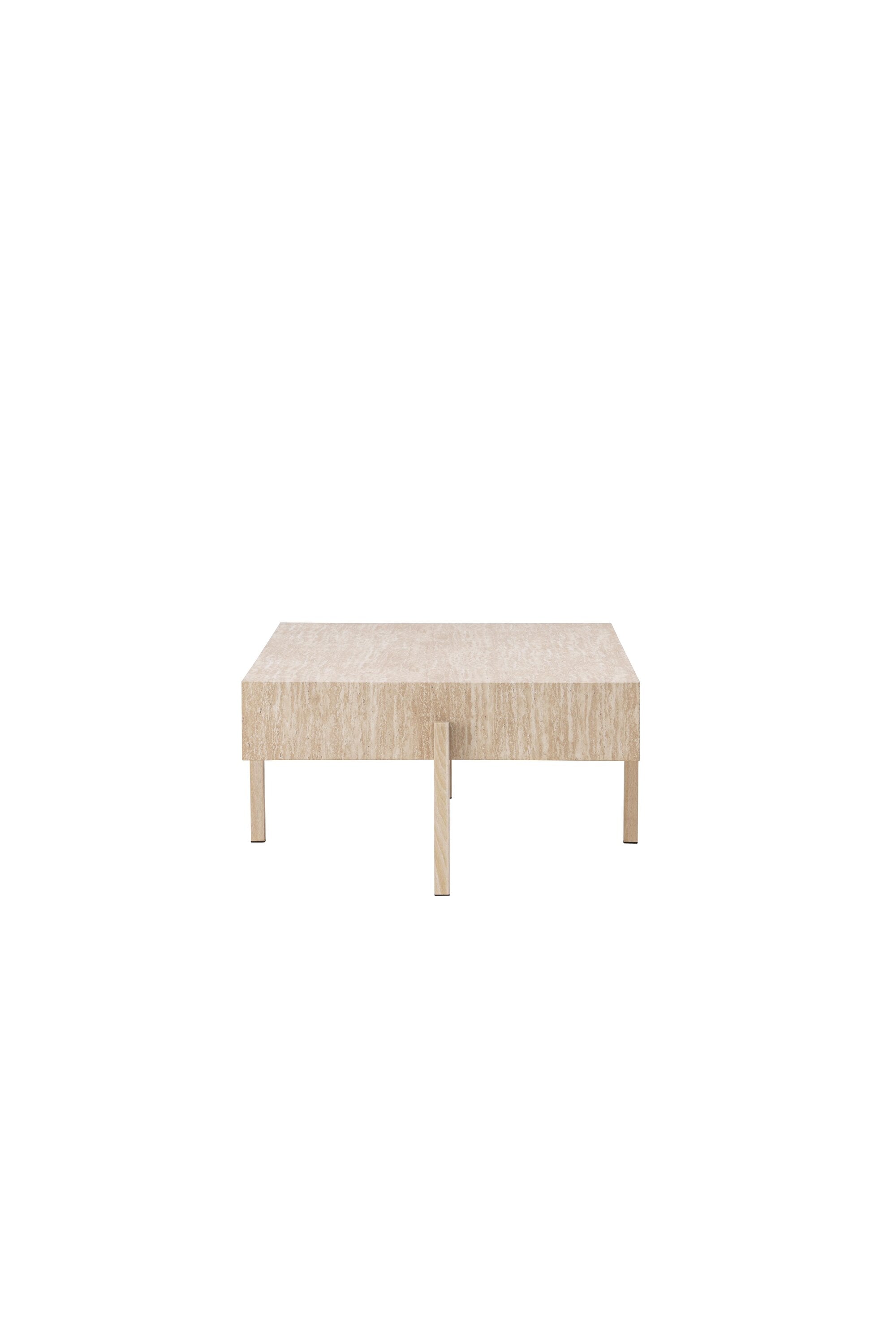 Vadholmen Sofatisch 76x130 in Travertine look präsentiert im Onlineshop von KAQTU Design AG. Beistelltisch ist von Vind