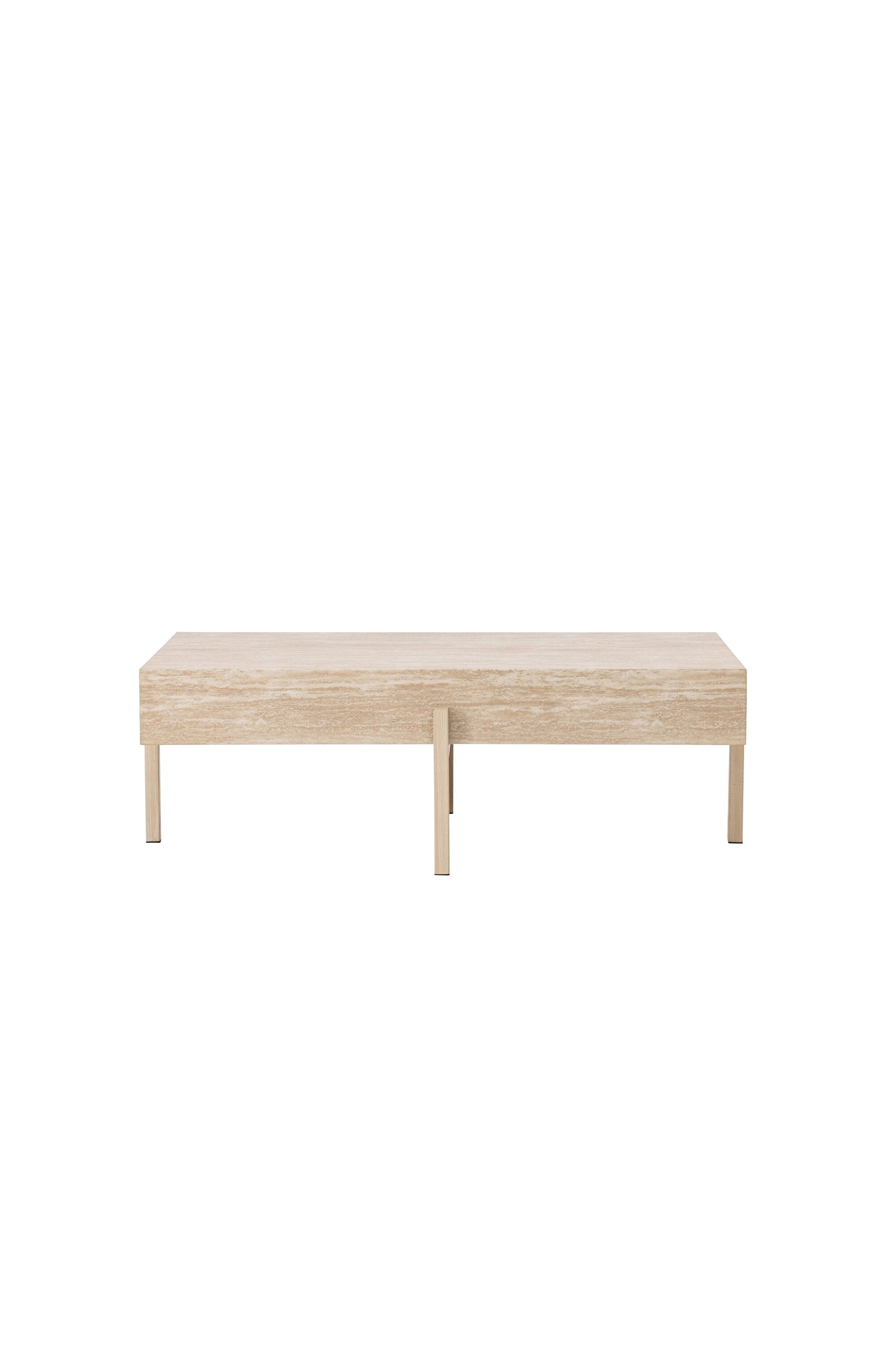 Vadholmen Sofatisch 76x130 in Travertine look präsentiert im Onlineshop von KAQTU Design AG. Beistelltisch ist von Vind