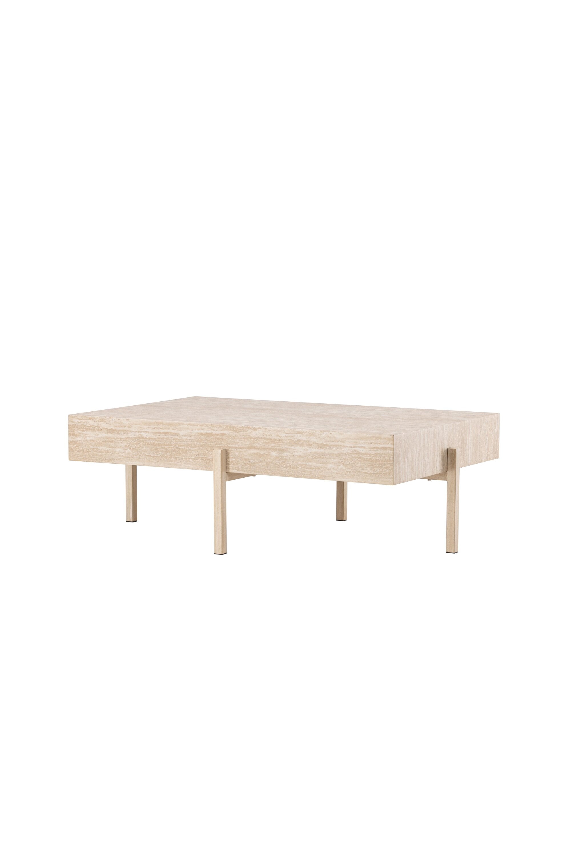 Vadholmen Sofatisch 76x130 in Travertine look präsentiert im Onlineshop von KAQTU Design AG. Beistelltisch ist von Vind