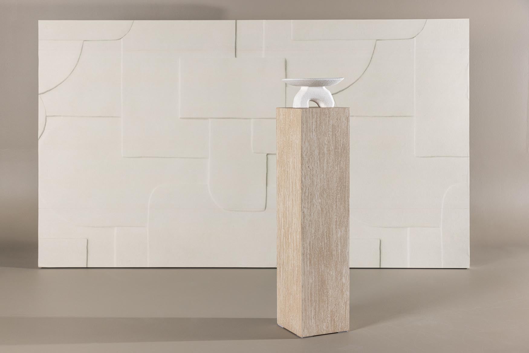 Ramsvik Sockel von Vind: Hochwertige MDF-Konstruktion für elegante Beistelltische, ideal für vielseitige Wohnstile und kreative Raumgestaltungen.