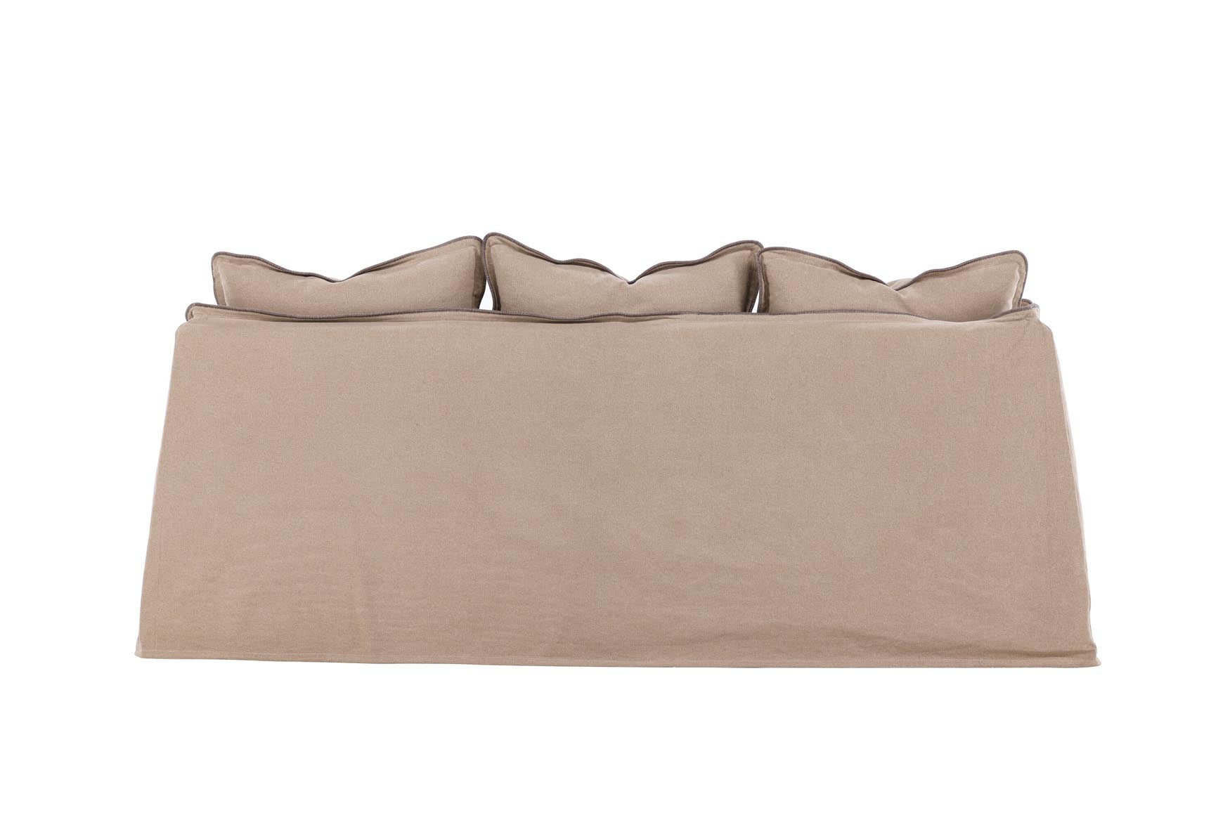 Entdecken Sie das Oskarshamn 3-Sitzer Sofa von Vind – skandinavisches Design, langlebige Materialien und einladender Komfort für gesellige Abende.