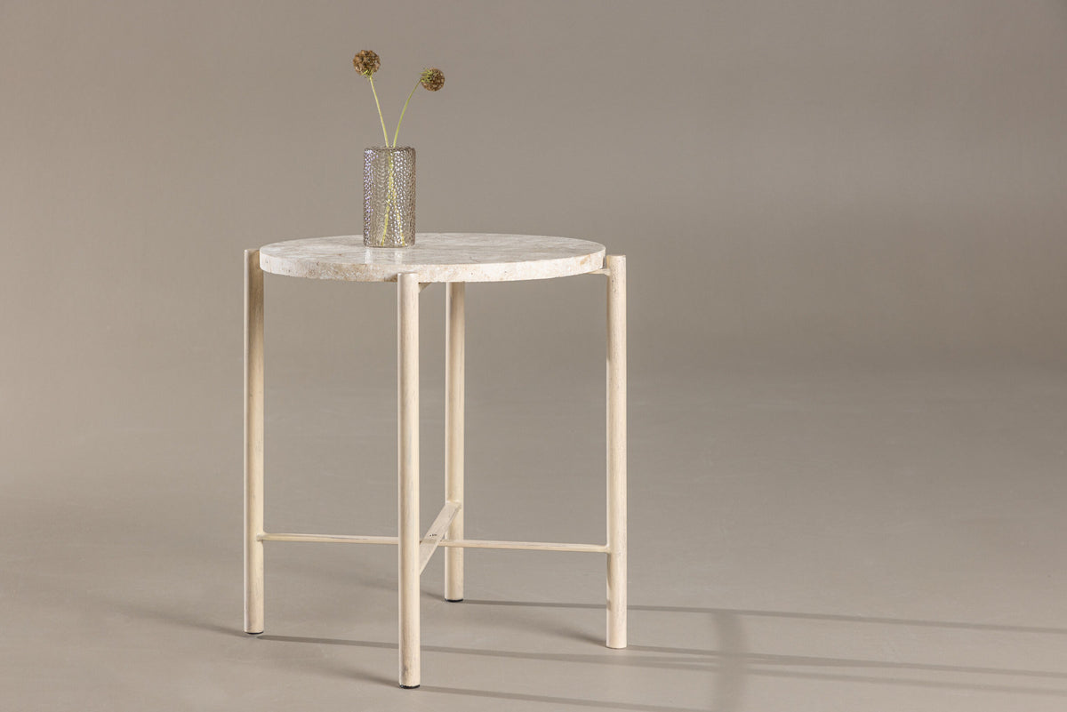 Sandhamn Sofatisch in Mactan / Beige präsentiert im Onlineshop von KAQTU Design AG. Beistelltisch ist von Vind