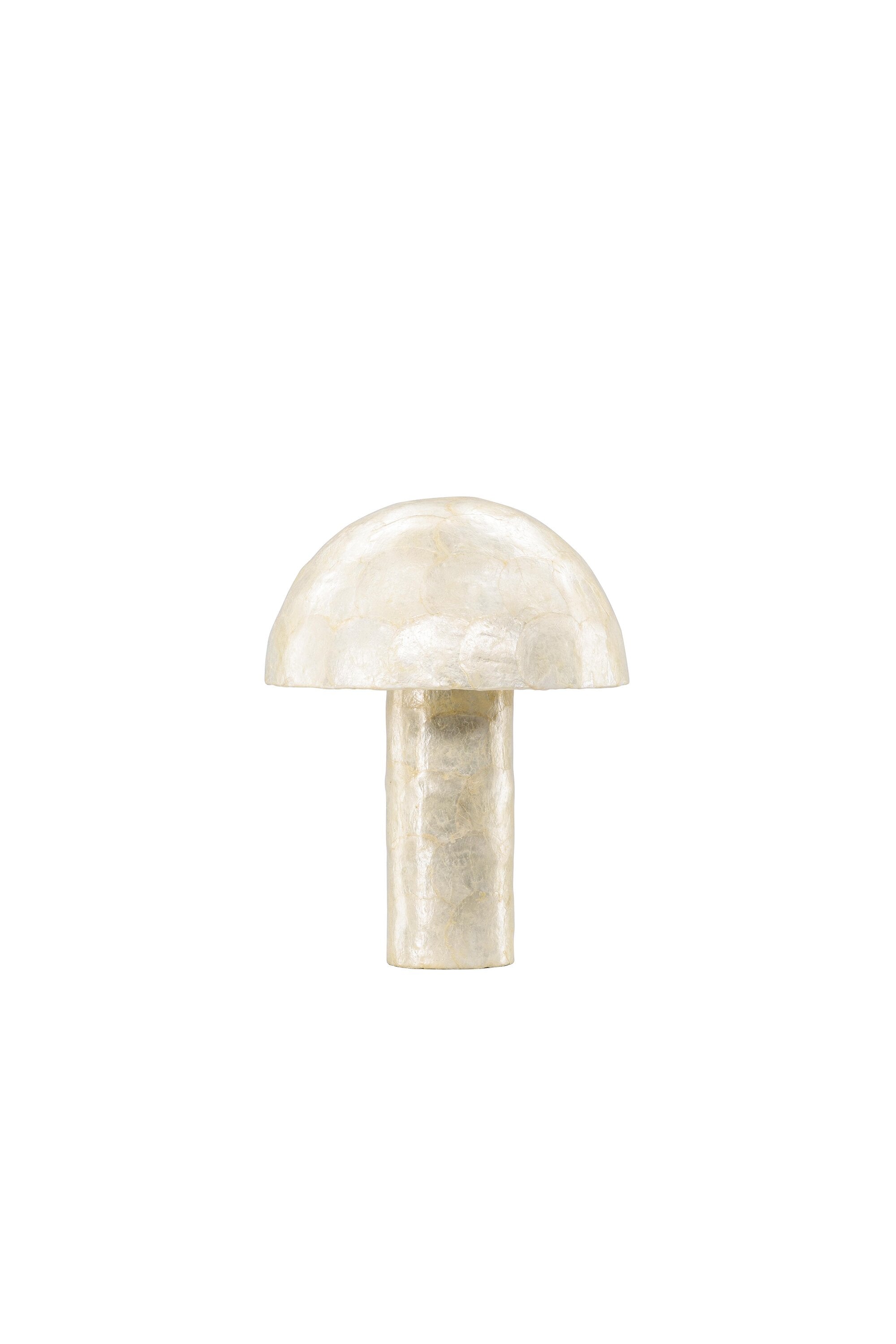 Lindön Tischleuchte ⌀36 in Capiz / Natural präsentiert im Onlineshop von KAQTU Design AG. Tischleuchte ist von Vind